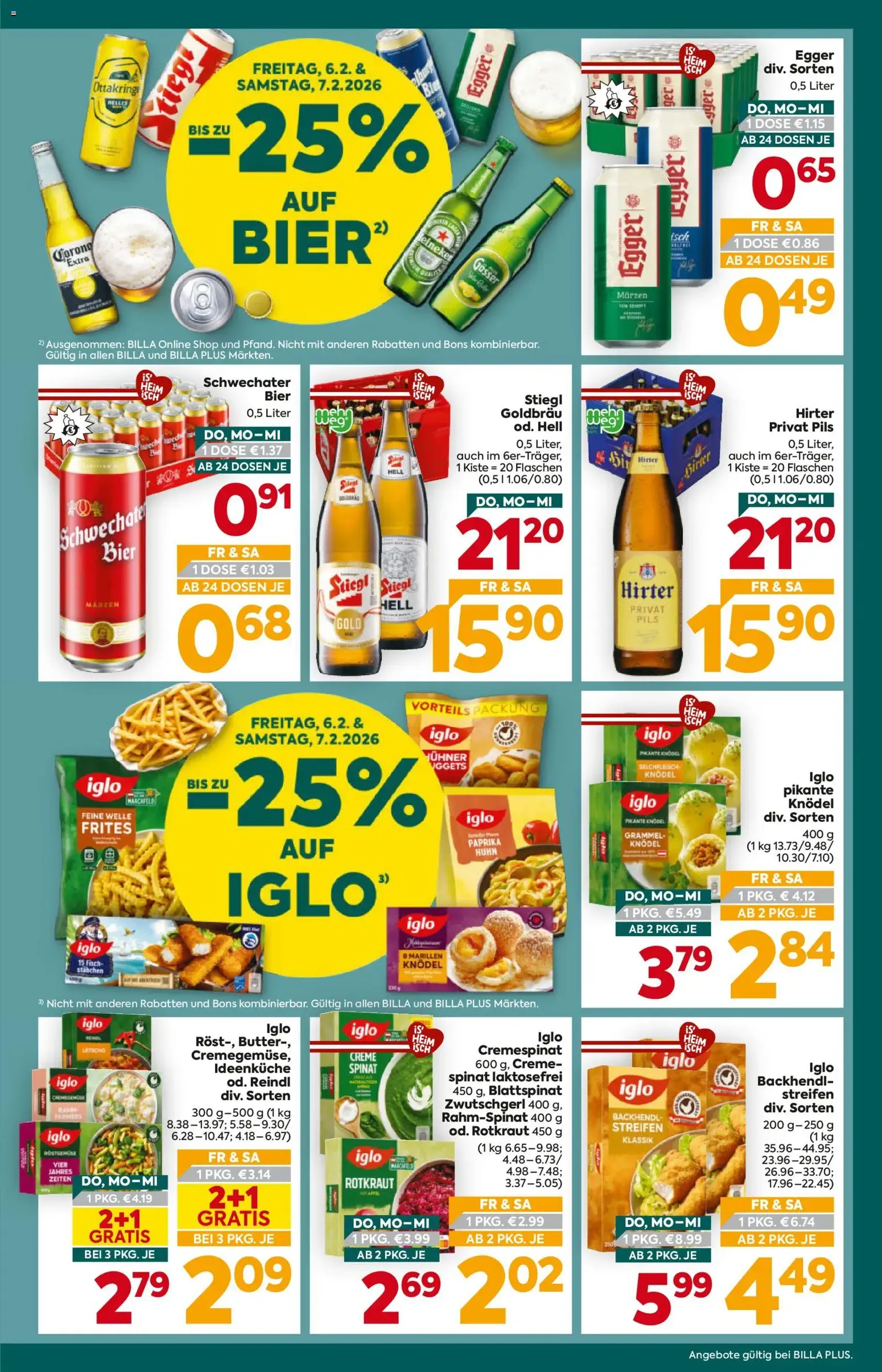 Billa Plus Flugblatt - Gültiger Prospekt ab 05.02.2026, Seite 3 von insgesamt 16