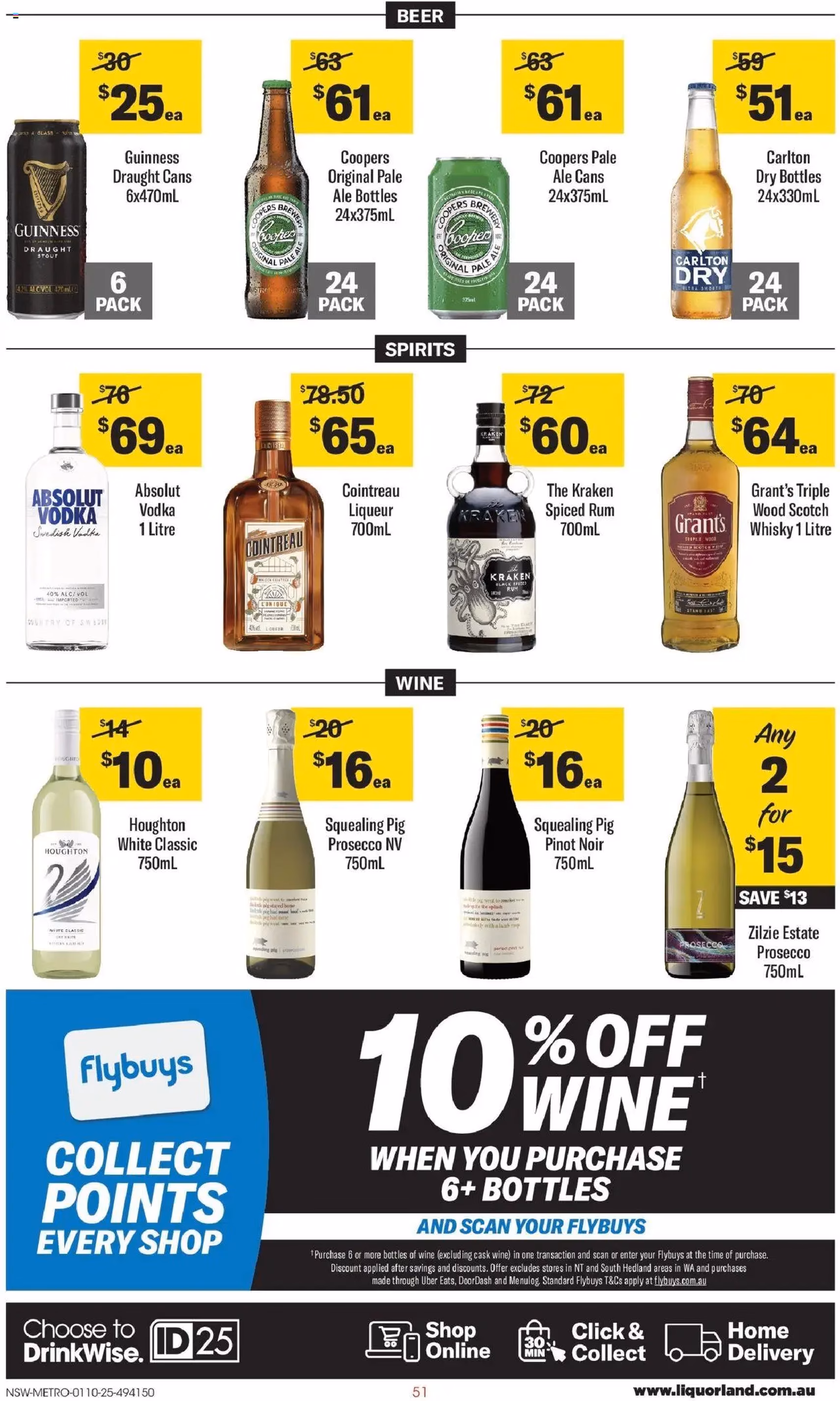Coles Catalogue NSW - valid flyer from 01/10/2025, page 51 of 51 Coles Catalogue NSW - valid flyer from 01/10/2025, page 51 of 51