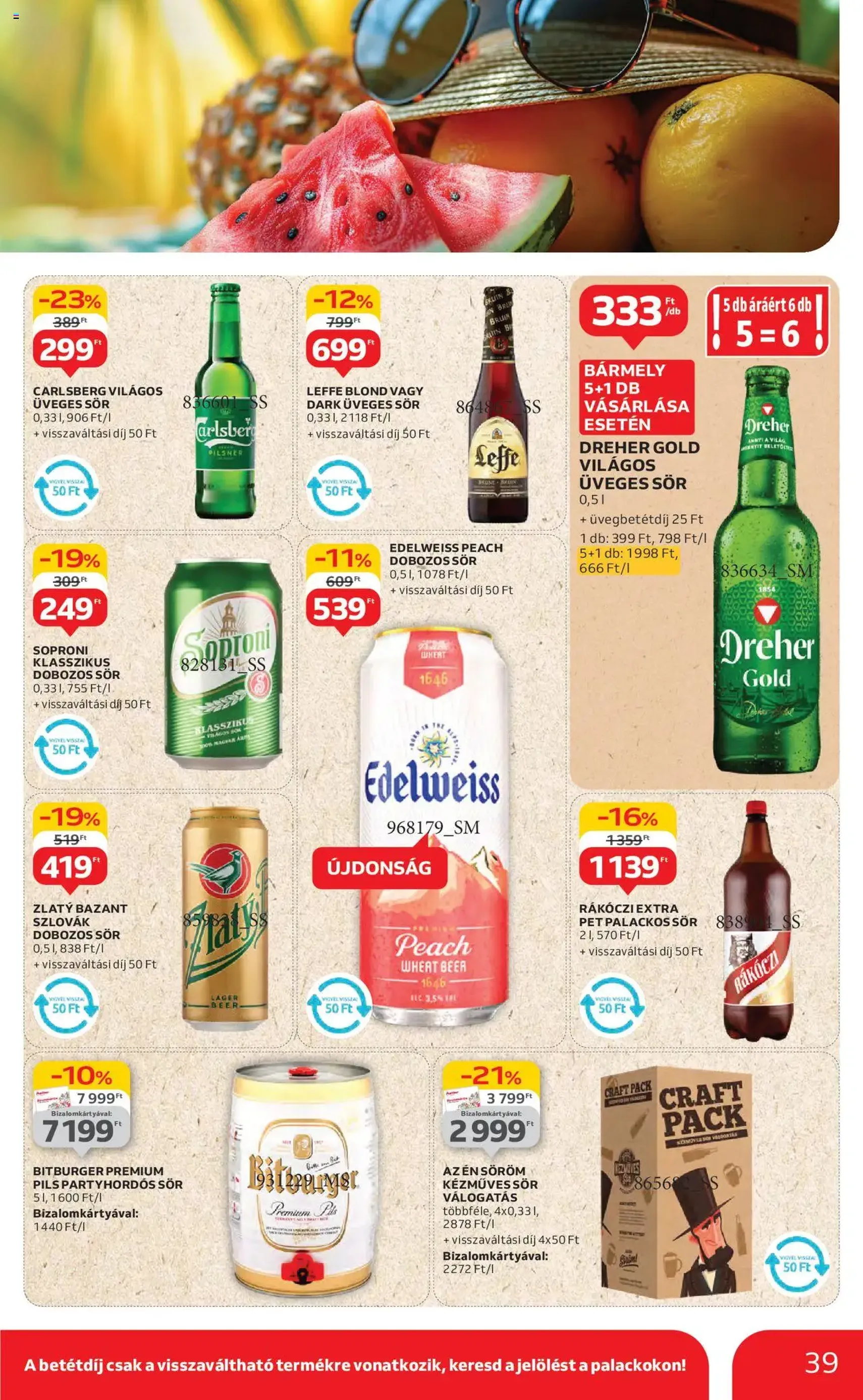 Auchan Akciós újság - 2025.07.24. érvényes szórólap 39 oldal 60 oldalból