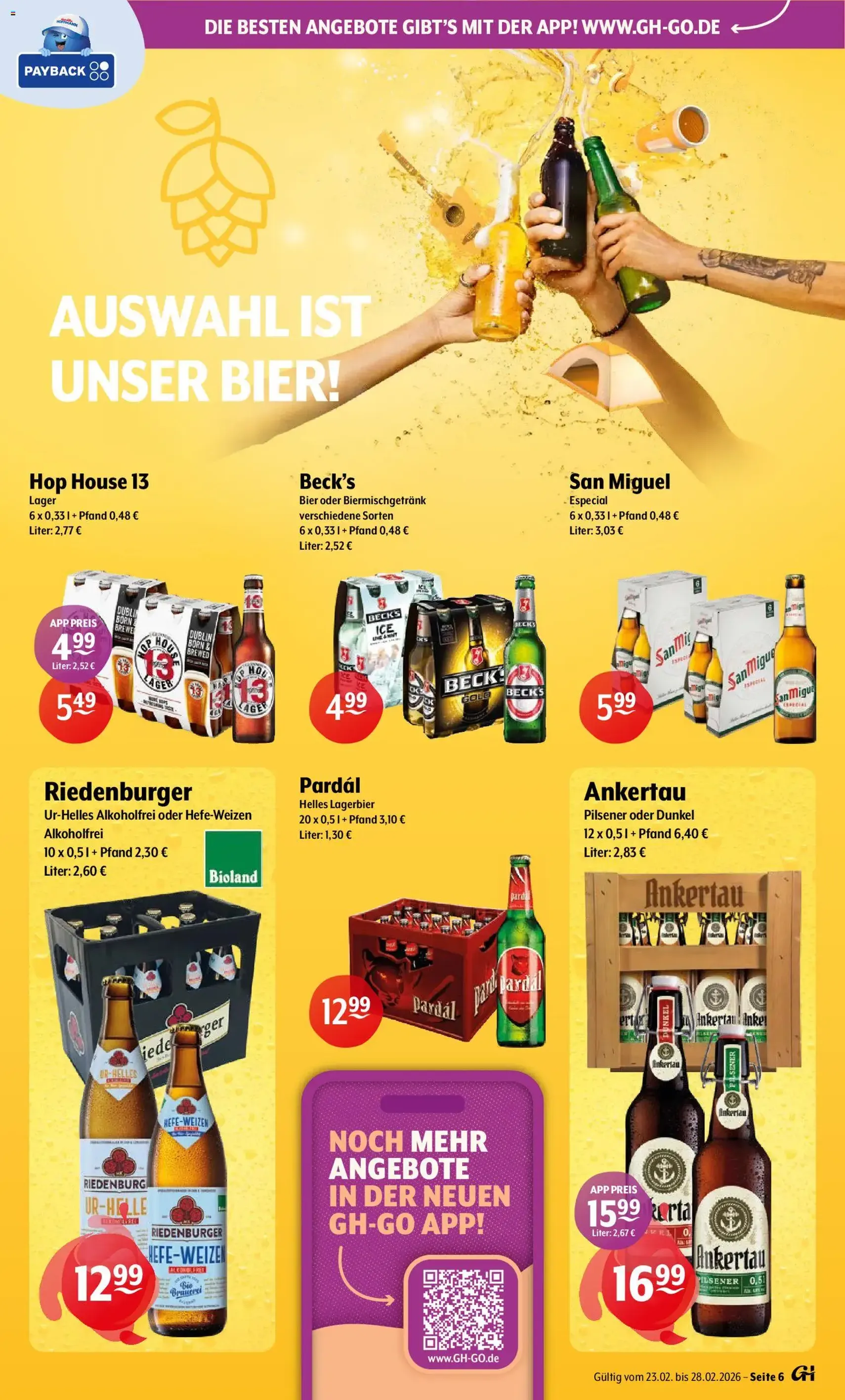 Trink und Spare Prospekt - Gültiger Prospekt ab 23.02.2026, Seite 6 von insgesamt 11