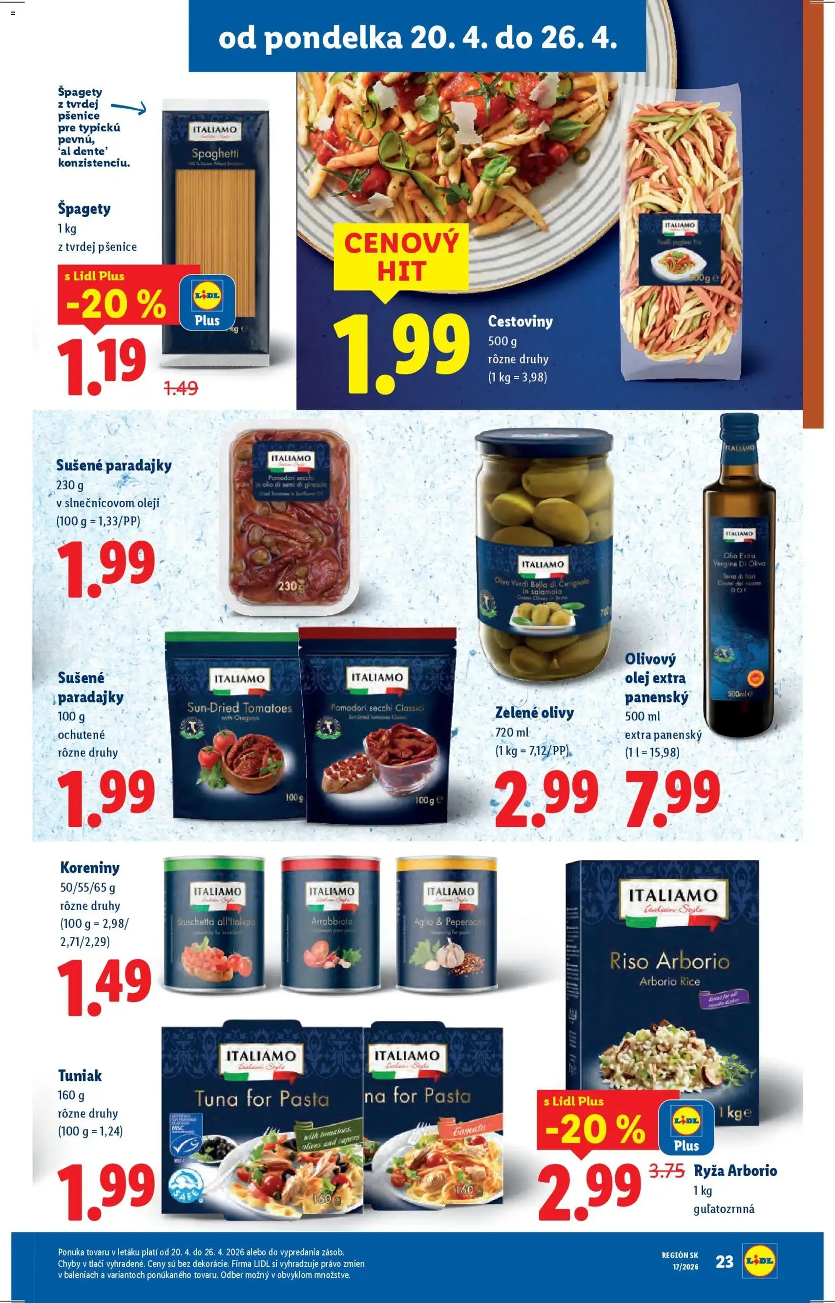 Lidl leták - platný leták od 20.04.2026 strana 23 z 99