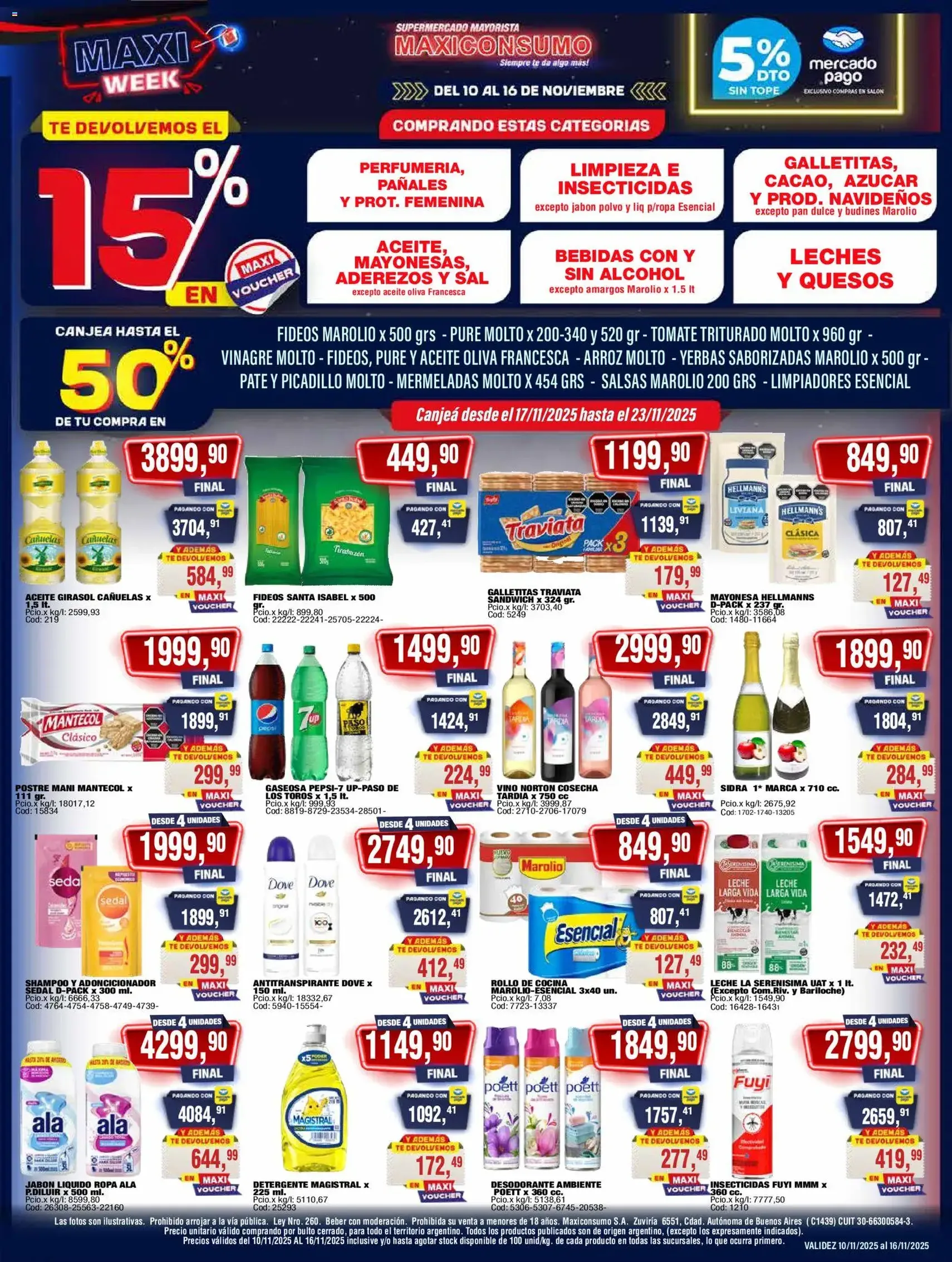 Maxiconsumo ofertas - folleto válido desde 10/11/2025 página 1 de 41