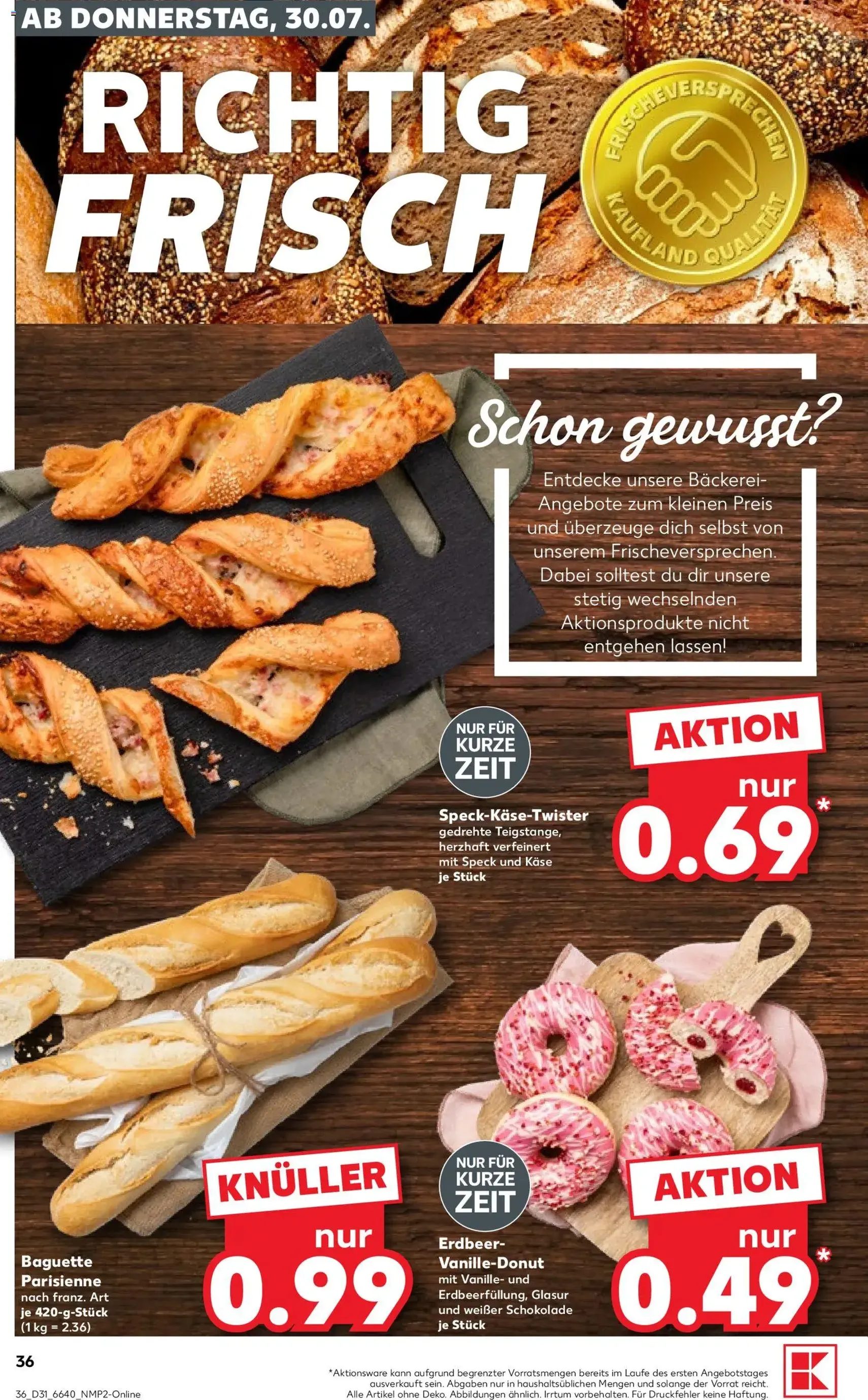 Kaufland Prospekt - Gültiger Prospekt ab 30.07.2026, Seite 36 von insgesamt 66