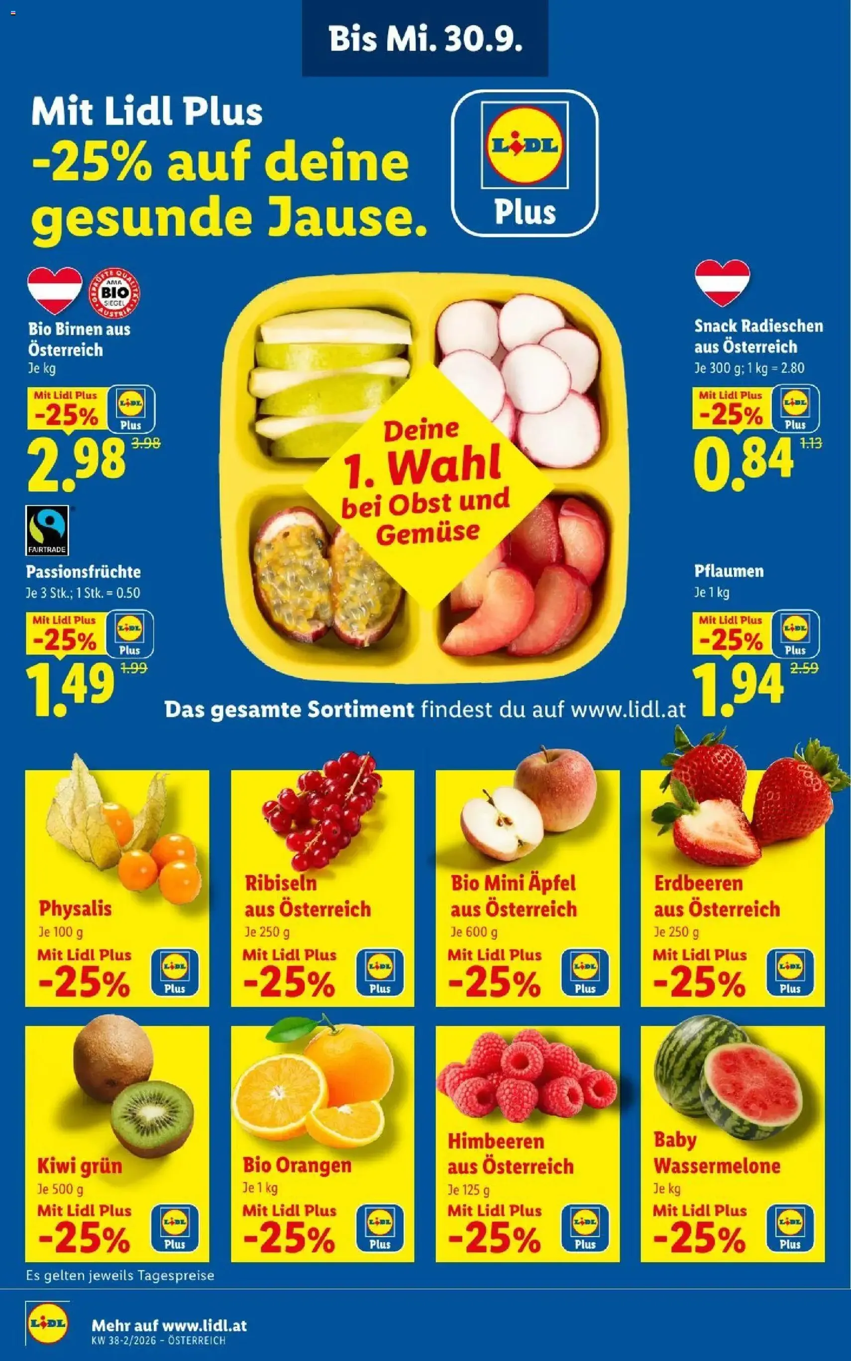 Lidl - Flugblatt - Gültiger Prospekt ab 17.09.2026, Seite 2 von insgesamt 54