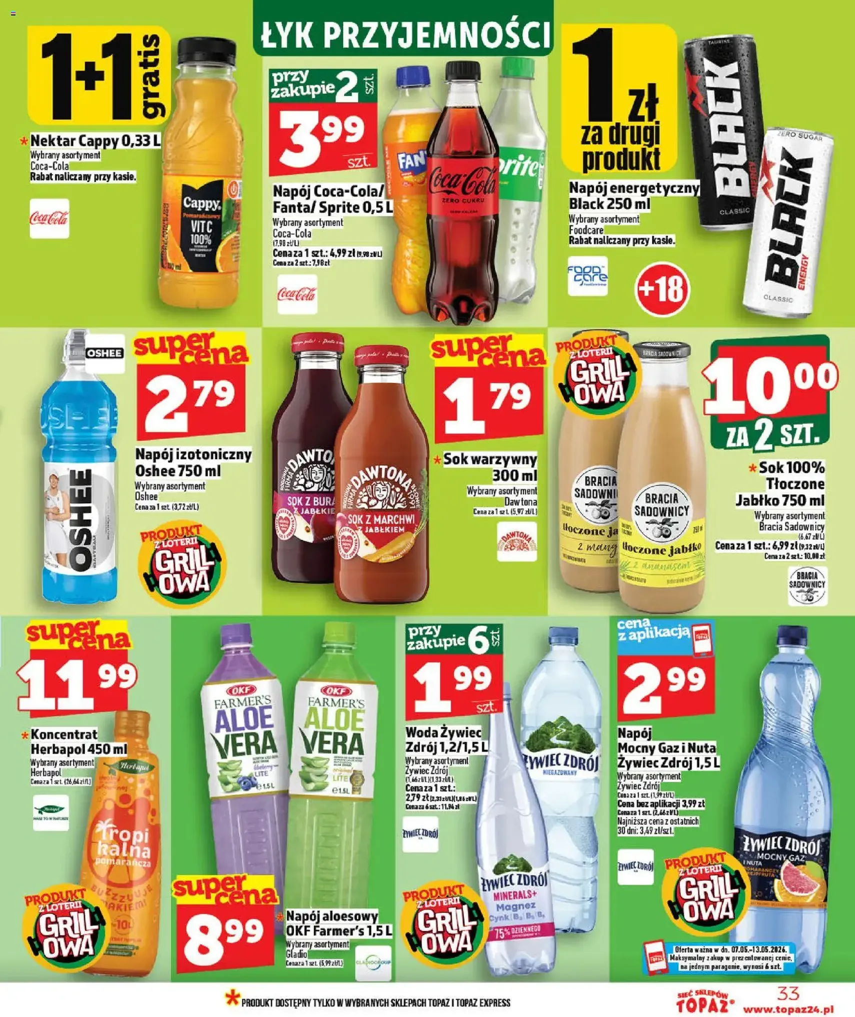 Topaz gazetka - ważny gazetka od 07.05.2026 strona 33 z 40