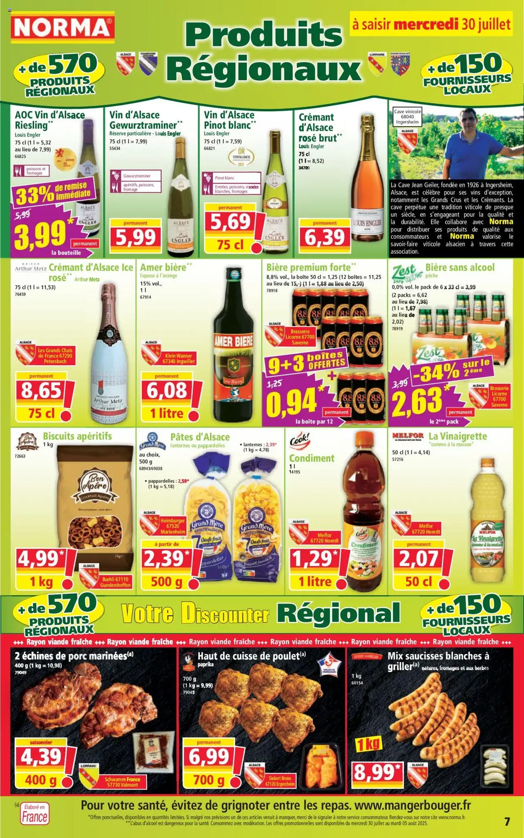 Norma catalogue - brochure valable à partir du 30/07/2025, page 7 sur 12 Norma catalogue - brochure valable à partir du 30/07/2025, page 7 sur 12