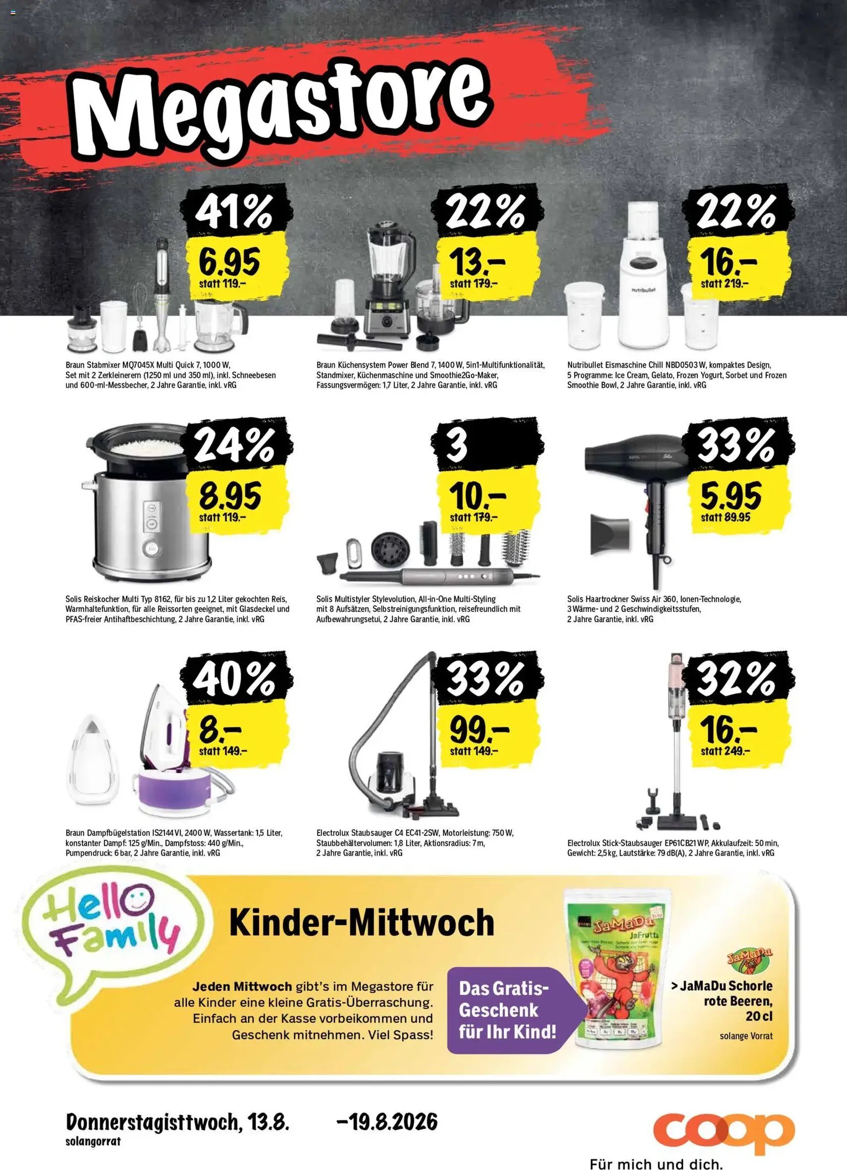 Coop aktionen - Gültiger Prospekt ab 13.08.2026, Seite 28 von insgesamt 28