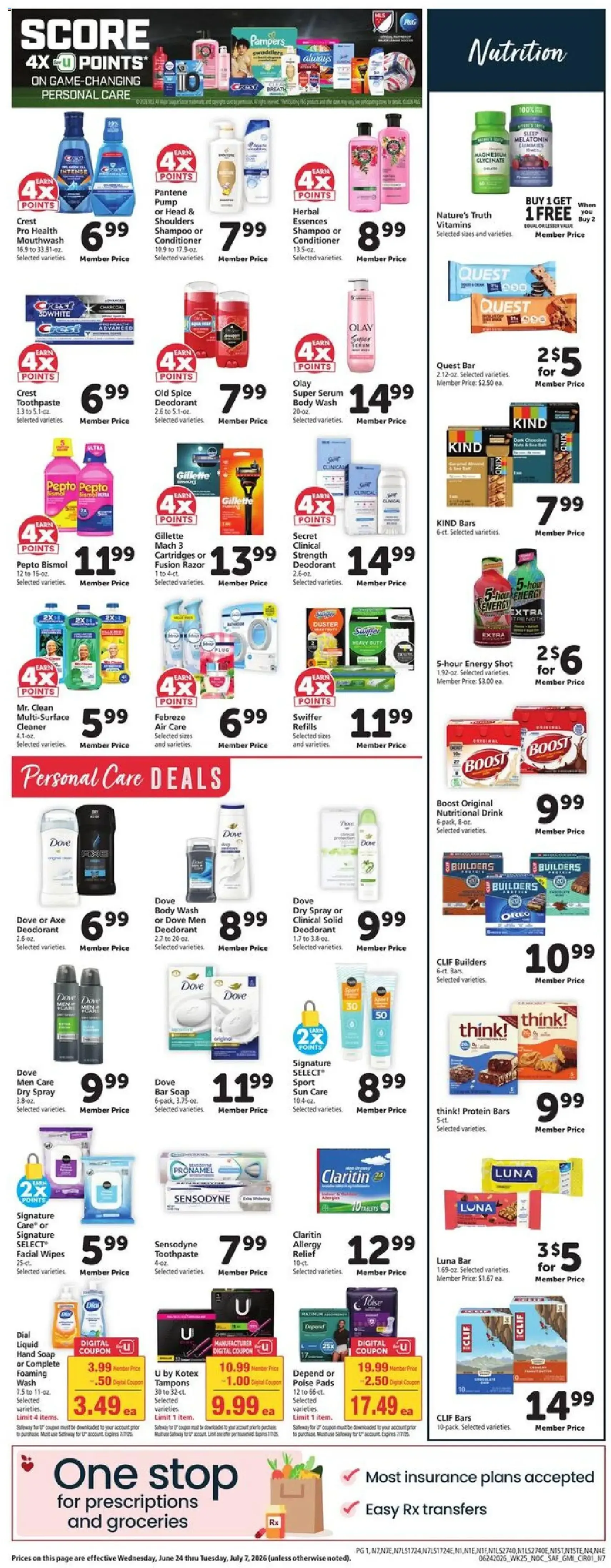 Safeway Weekly Ad - valid flyer from 06/24/2026, page 10 of 12