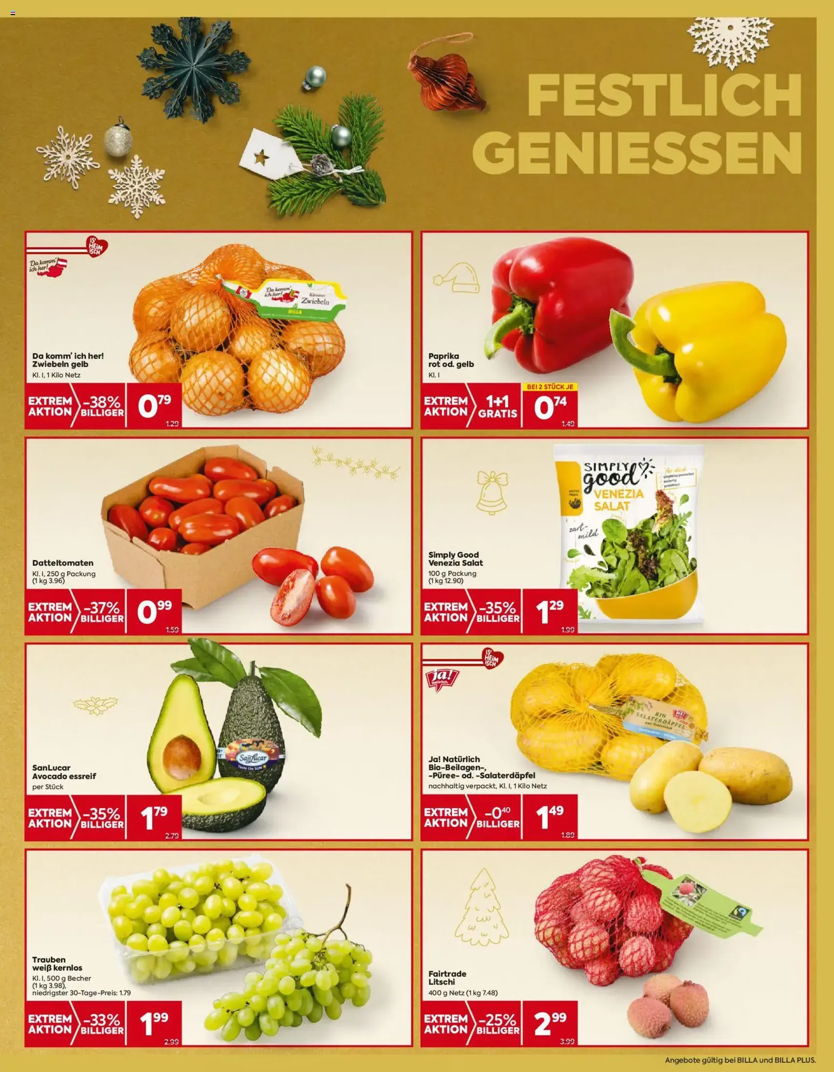 Billa Flugblatt - Gültiger Prospekt ab 18.12.2025, Seite 7 von insgesamt 16