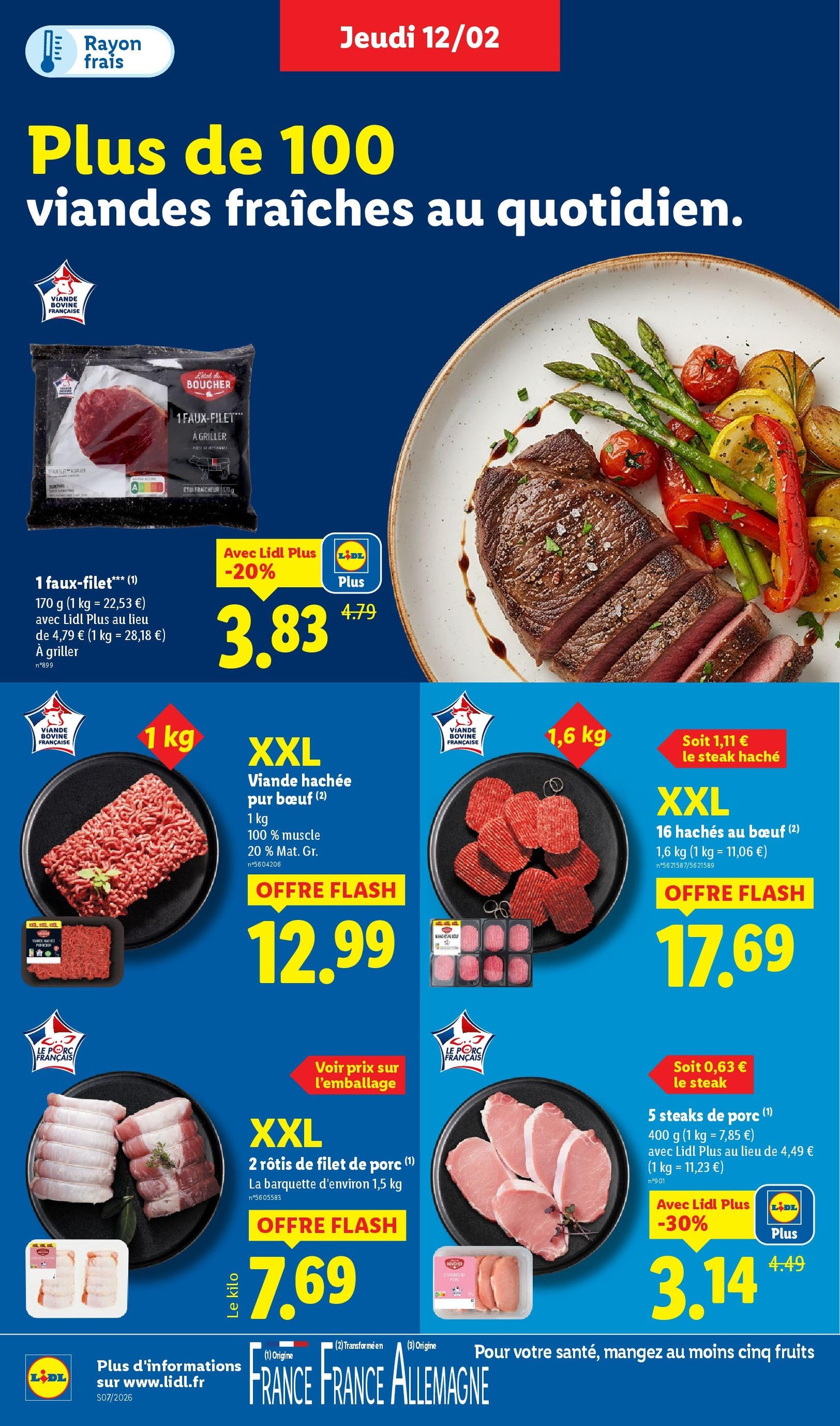 LIDL catalogue semaine 7 - brochure valable à partir du 12/02/2026, page 4 sur 79