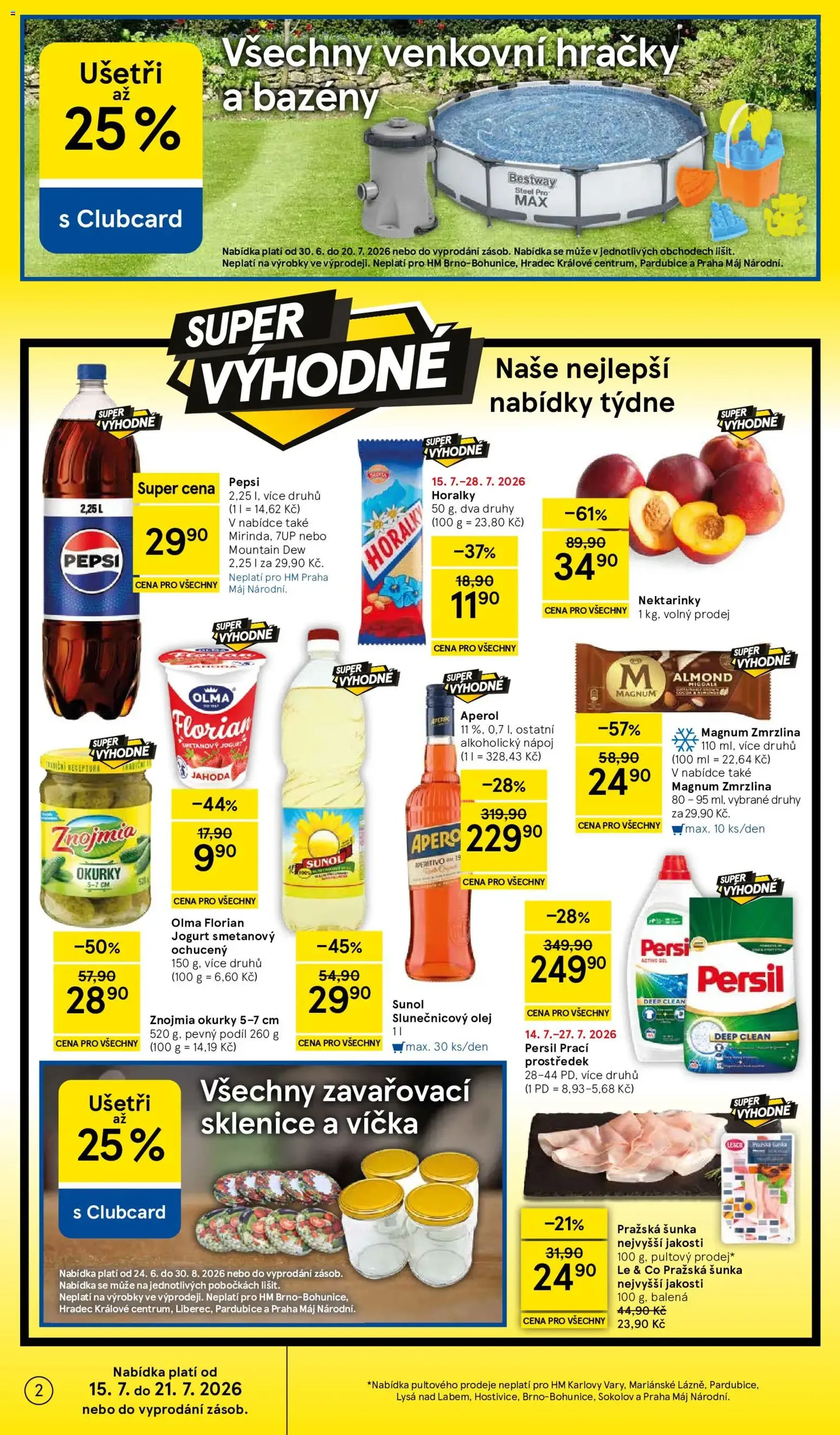Tesco leták - Hypermarket - platný leták od 15.07.2026 strana 2 z 36