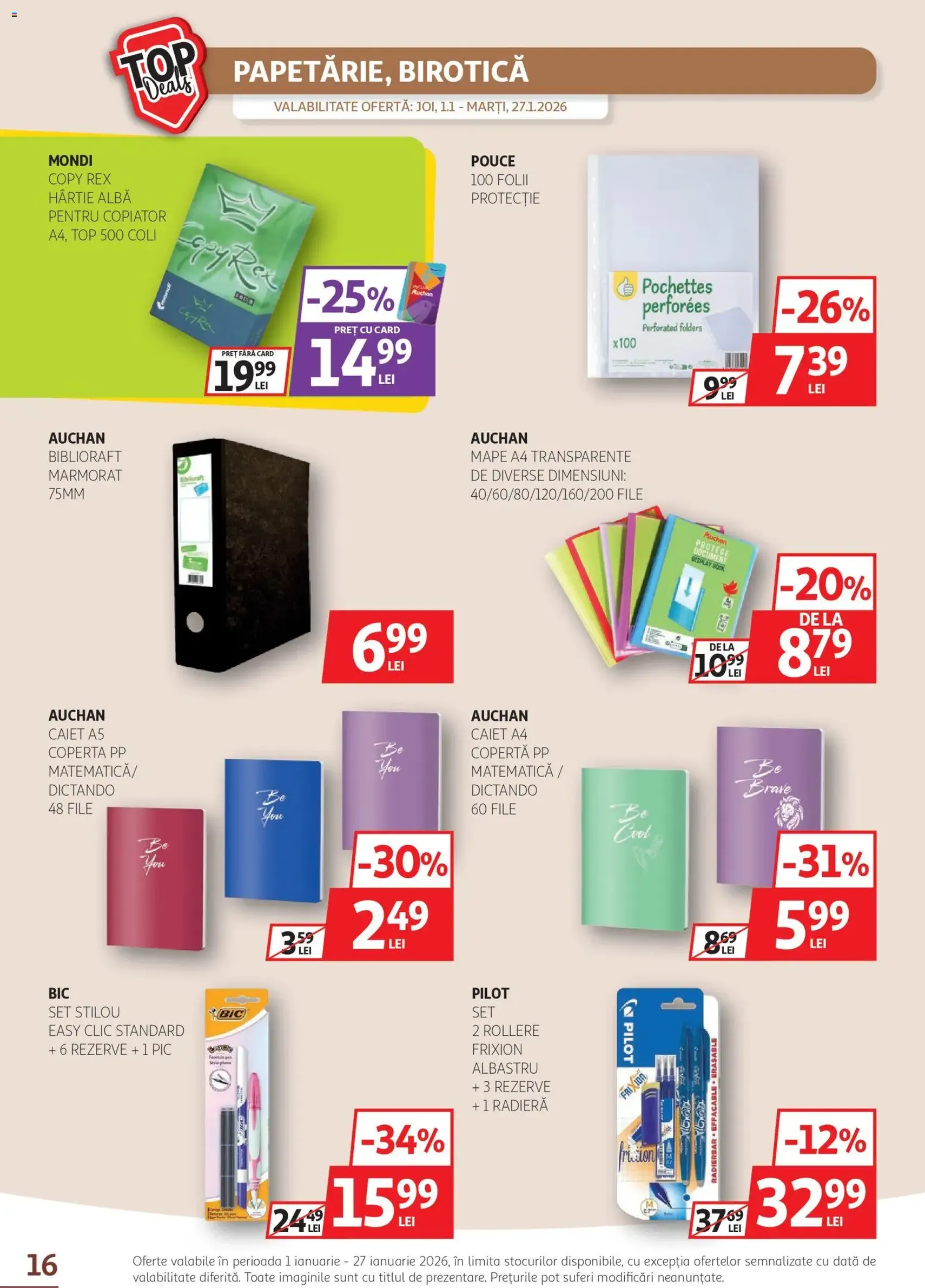 Catalog Auchan - cataloage valabile începând cu 01.01.2026 pagina 16 din 20