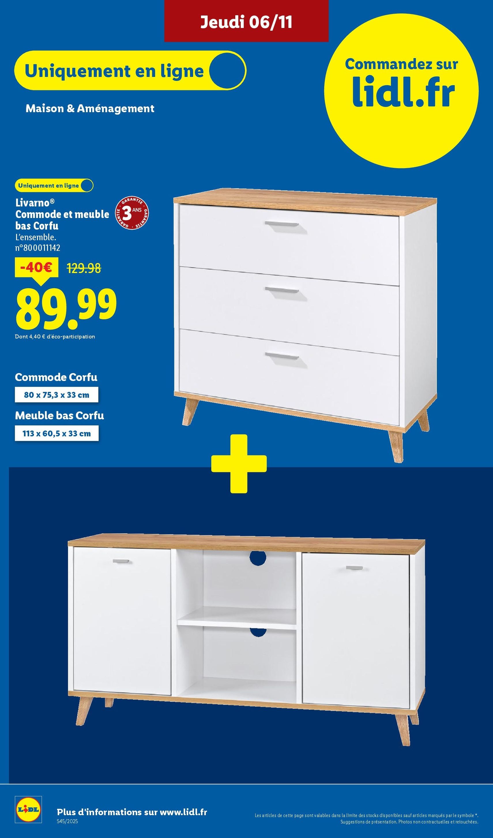 LIDL catalogue semaine 45 - brochure valable à partir du 06/11/2025, page 64 sur 95