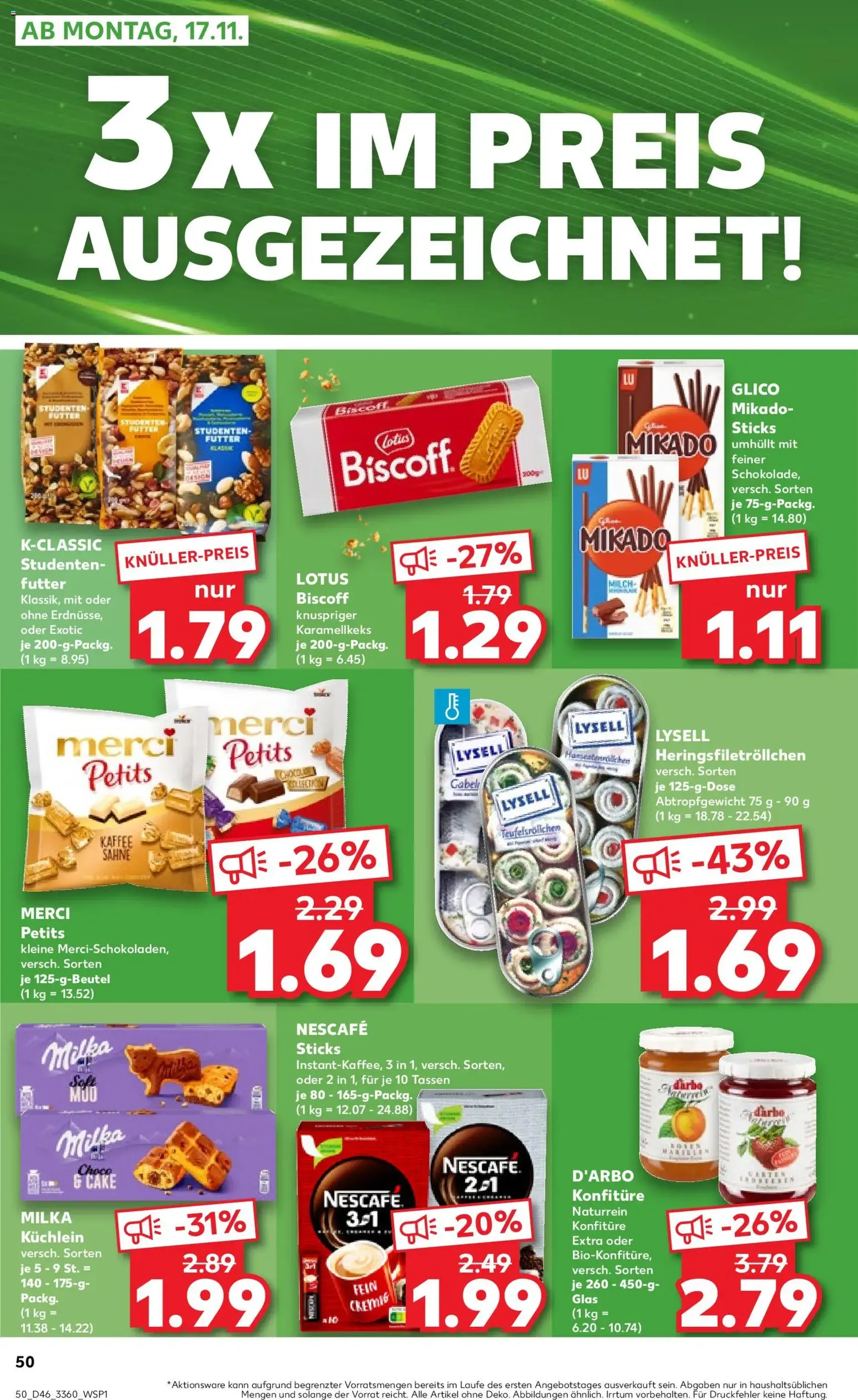 Kaufland Prospekt - Gültiger Prospekt ab 13.11.2025, Seite 50 von insgesamt 62