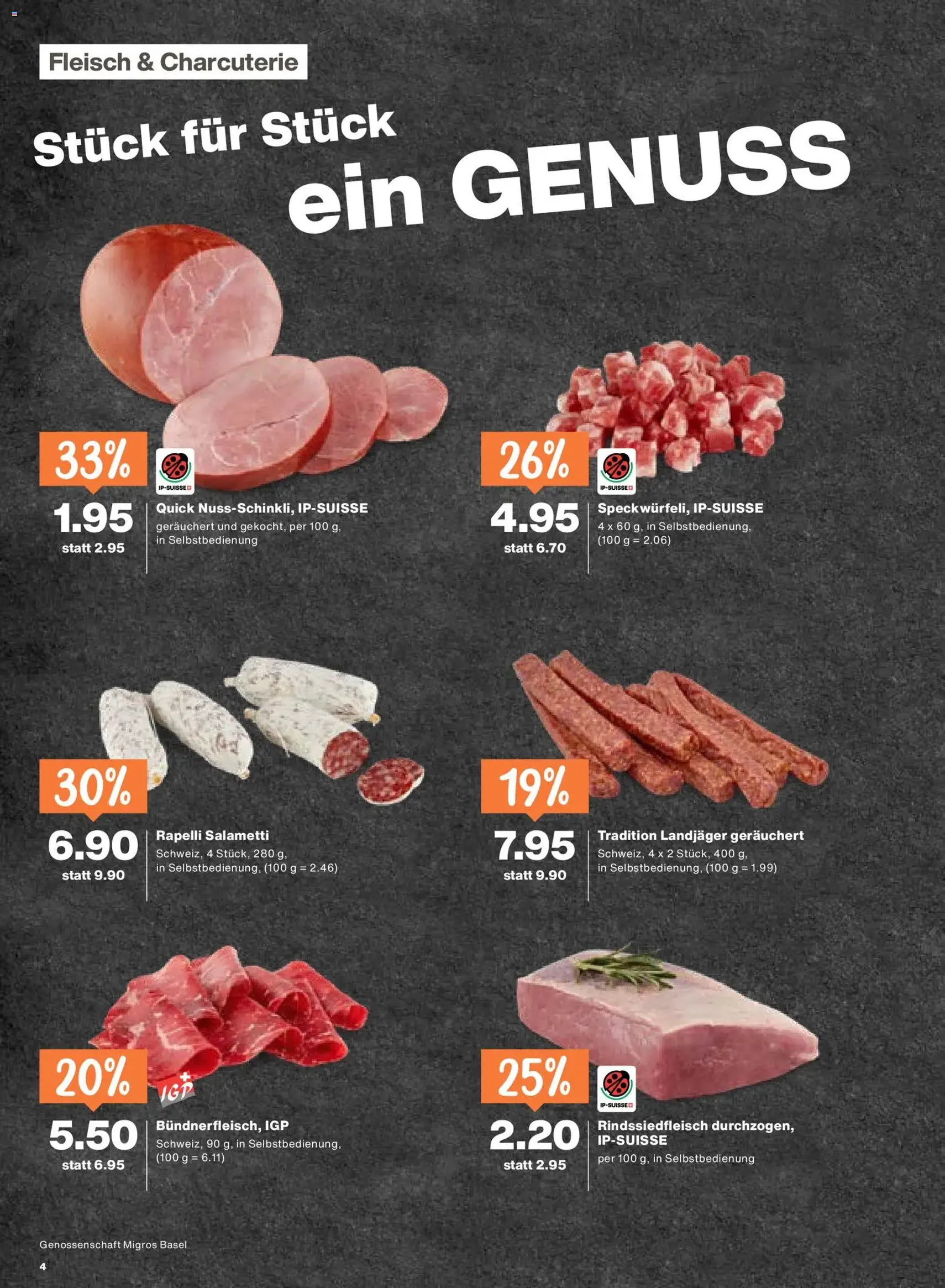 Migros Aktionen - Gültiger Prospekt ab 27.01.2026, Seite 4 von insgesamt 20