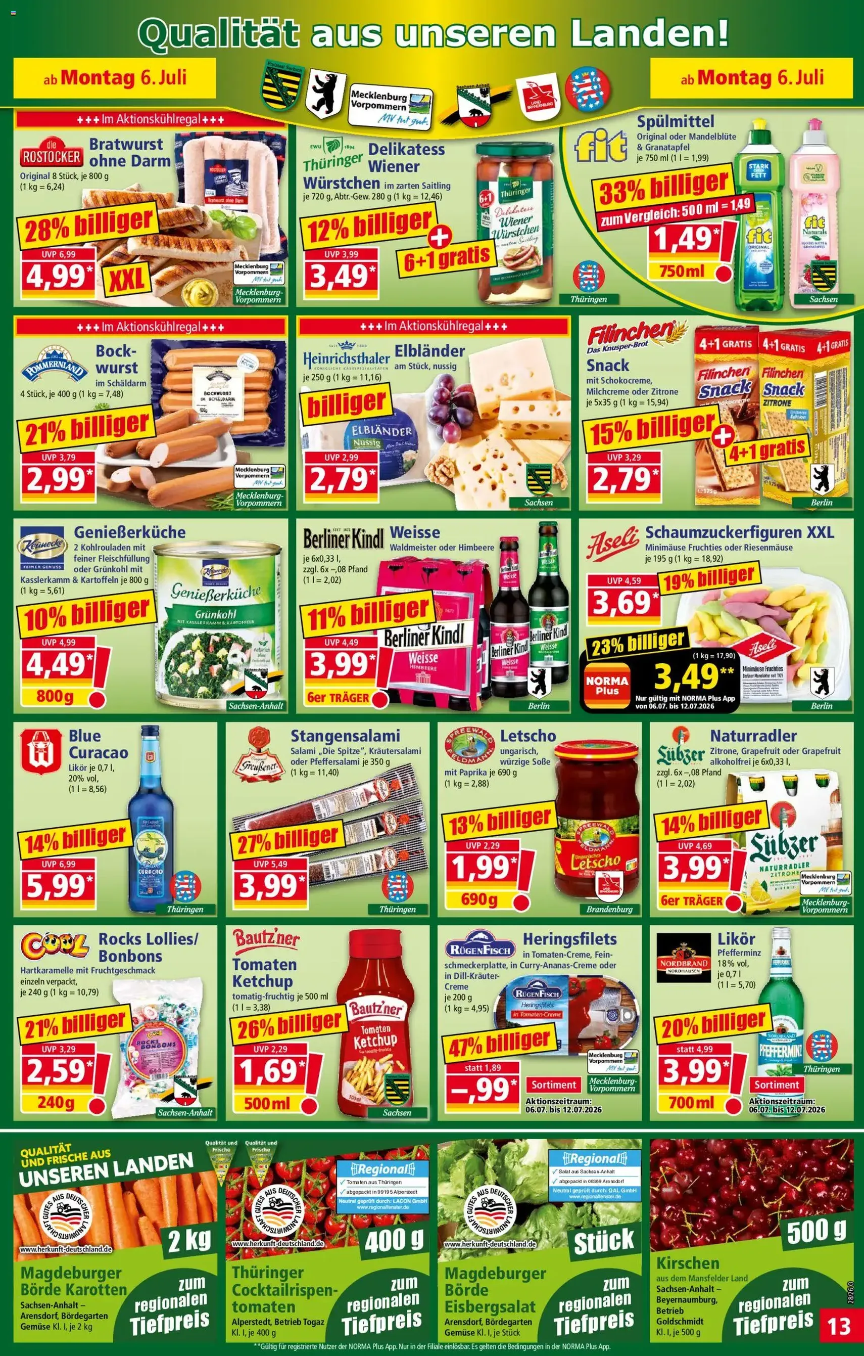 Norma Prospekt - Gültiger Prospekt ab 06.07.2026, Seite 13 von insgesamt 21