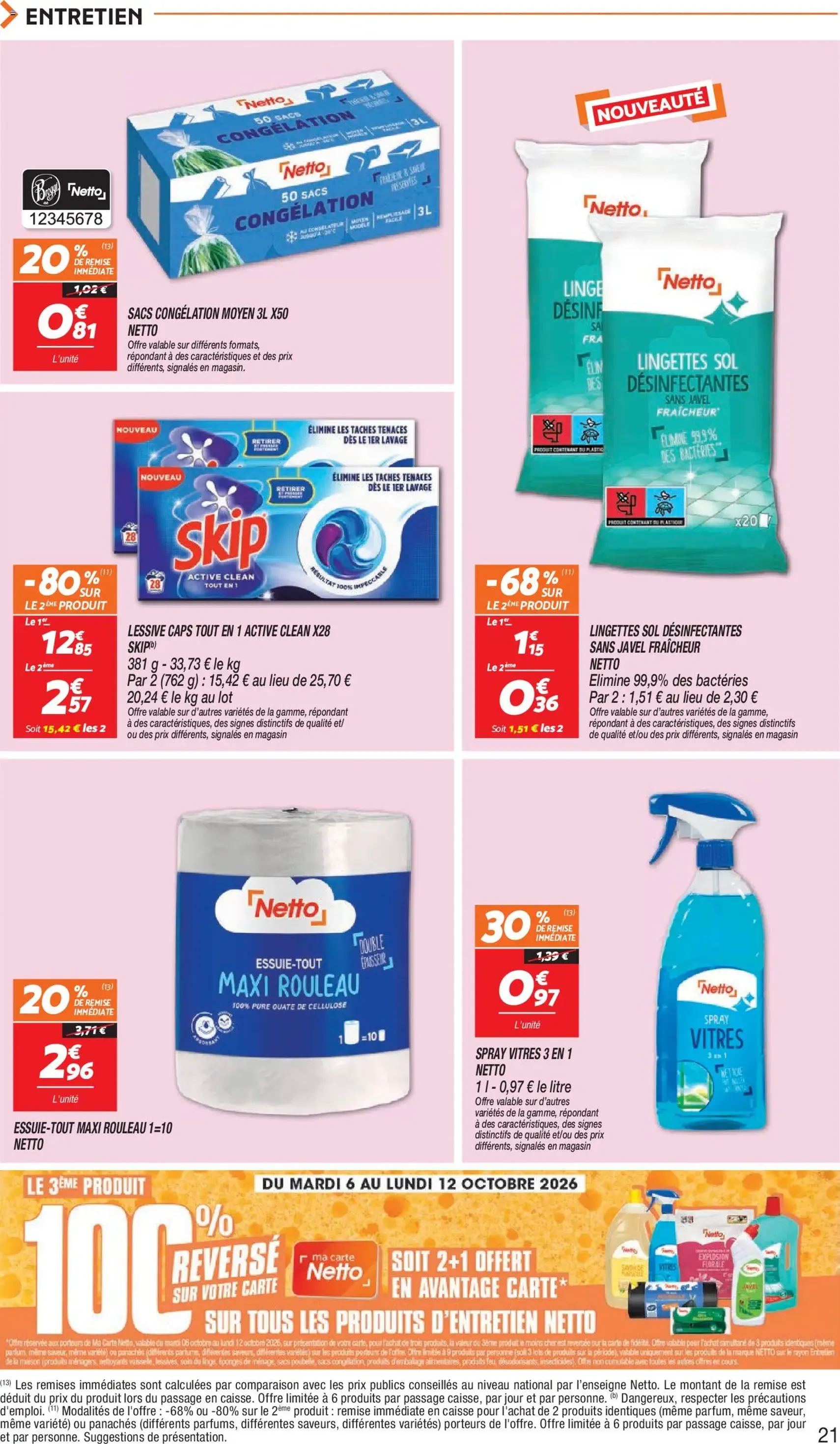 Netto catalogue - brochure valable à partir du 06/10/2026, page 21 sur 24