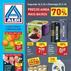 Aldi folheto - pré-visualização do folheto, válido a partir de 16/02/2026