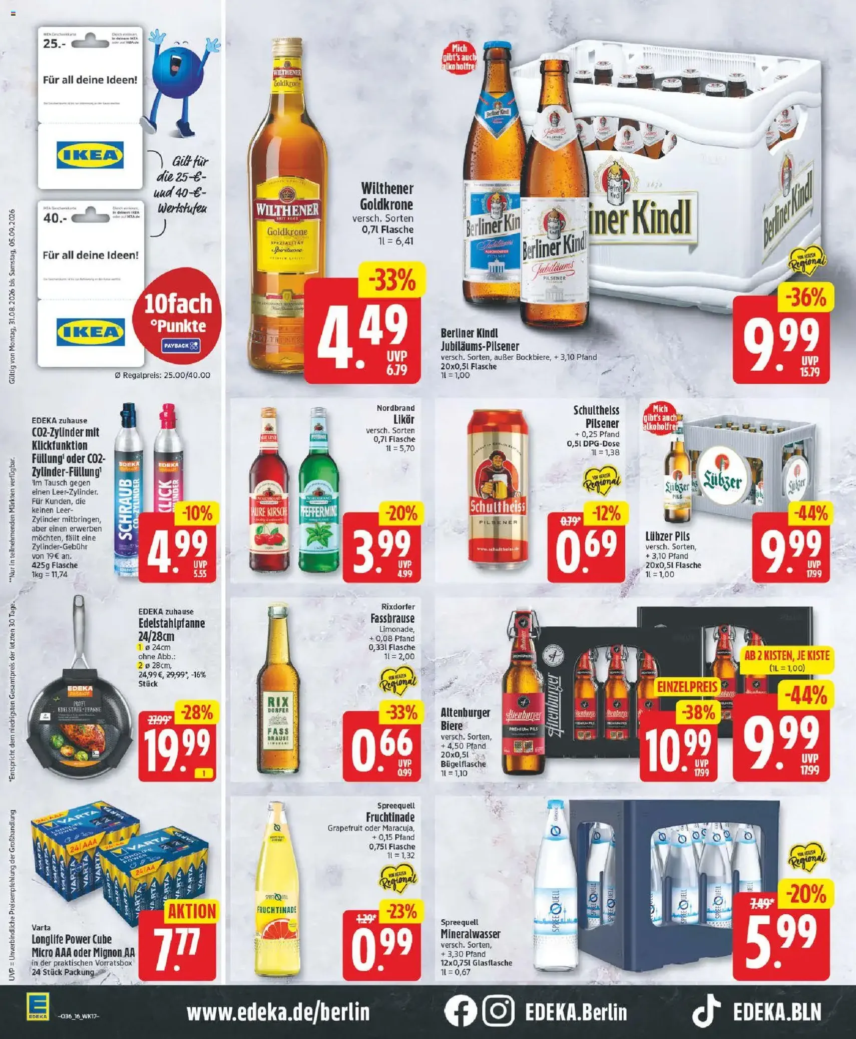 Edeka Prospekt - Gültiger Prospekt ab 31.08.2026, Seite 18 von insgesamt 30