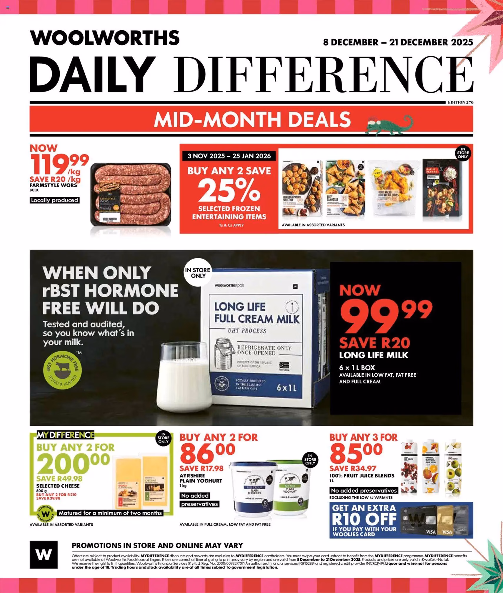 Woolworths Specials - valid flyer from 08/12/2025, page 8 of 8