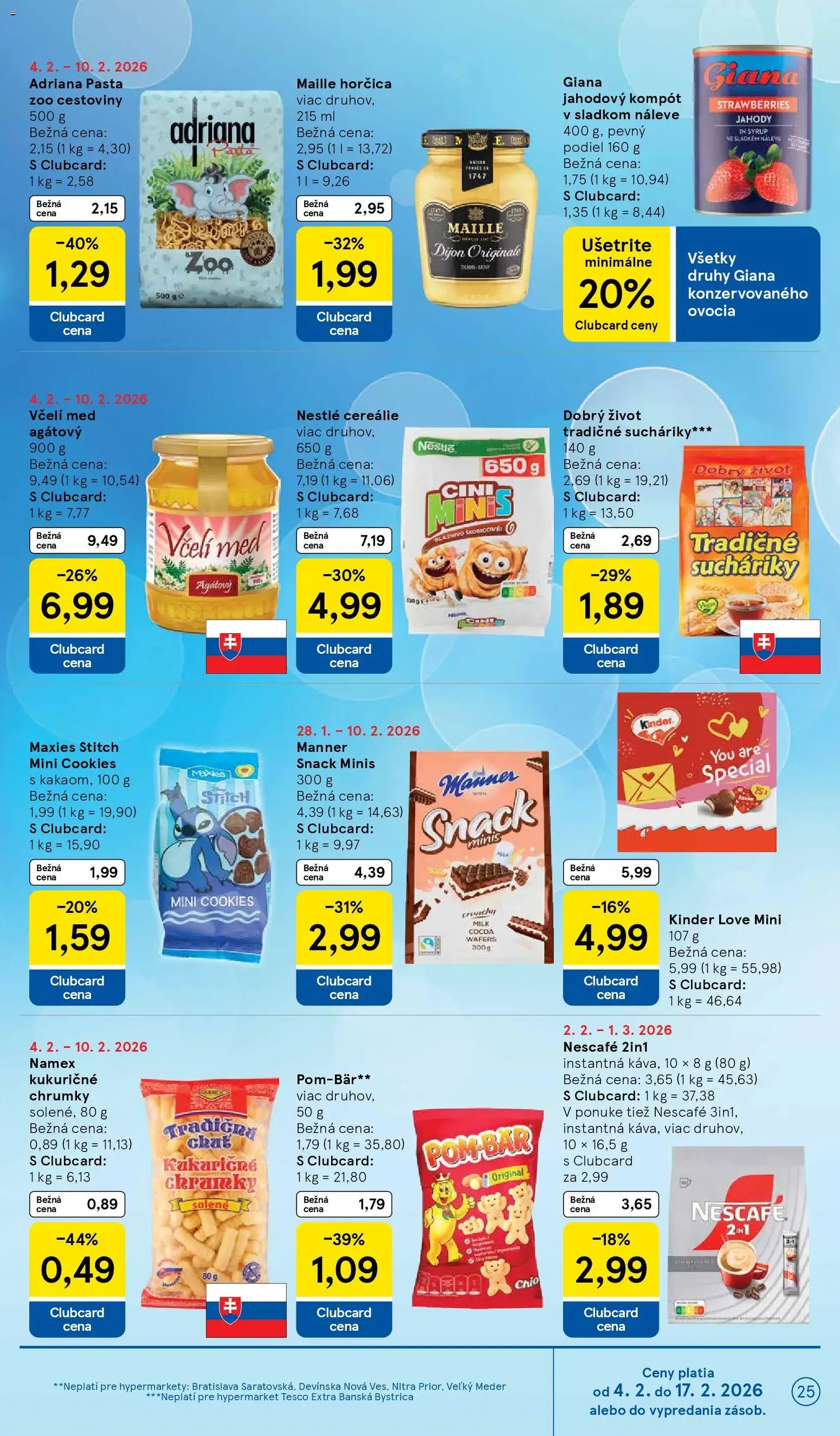 Tesco Hypermarket - leták - platný leták od 04.02.2026 strana 25 z 36