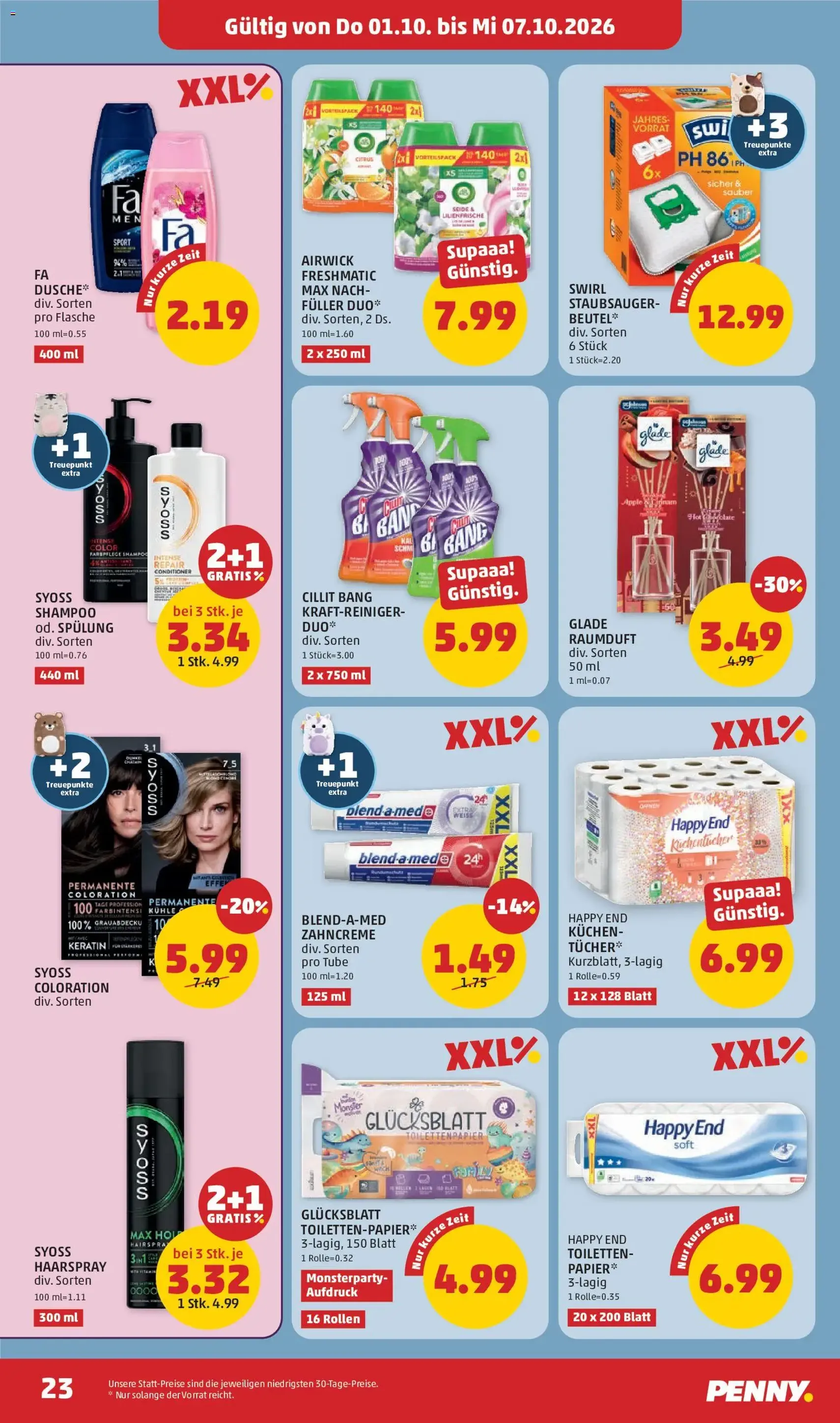 Penny Markt - Flugblatt - Gültiger Prospekt ab 01.10.2026, Seite 23 von insgesamt 32