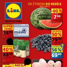 Lidl leták - náhled letáku platný od 31.07.2025