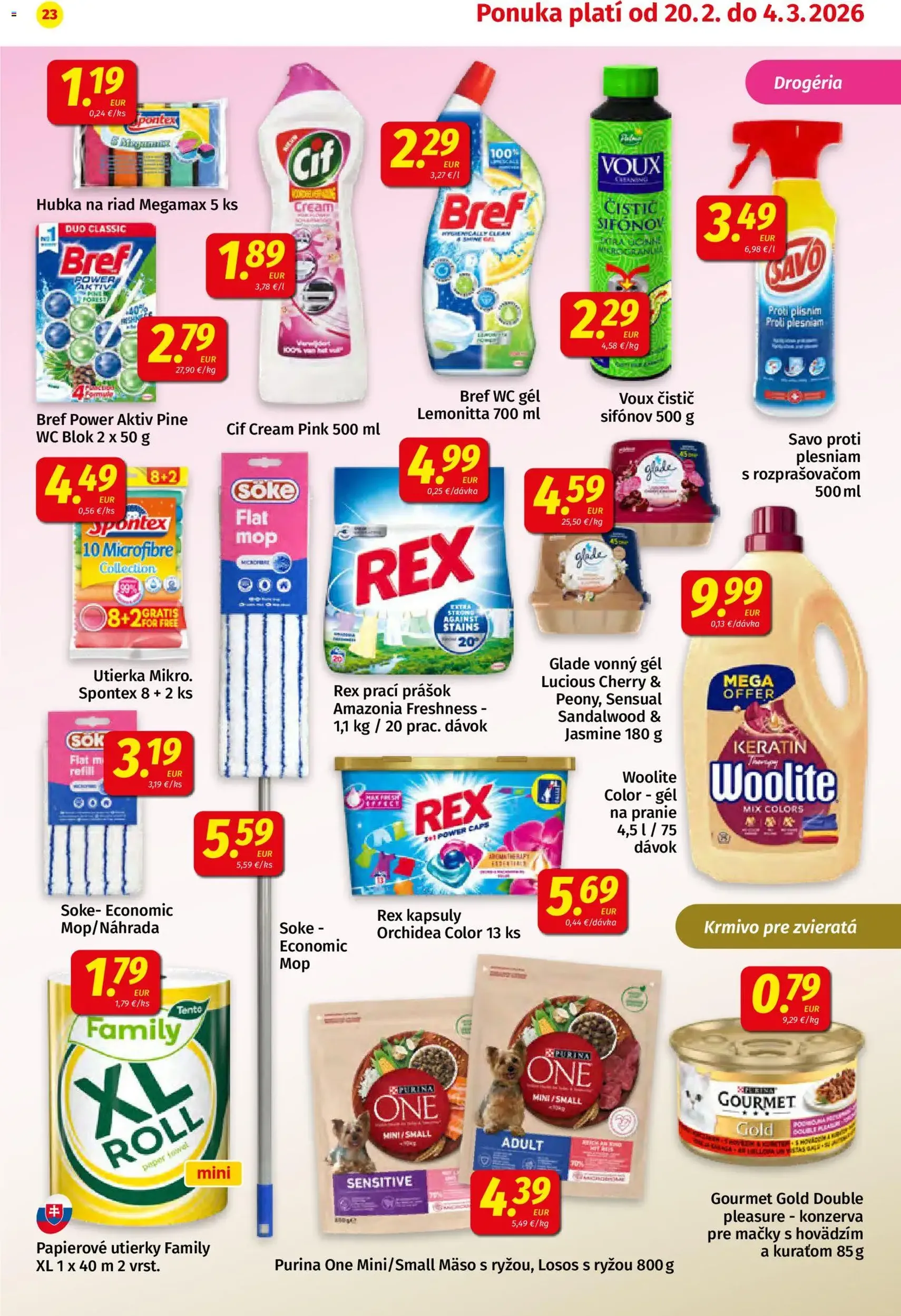 Koruna leták - platný leták od 20.02.2026 strana 23 z 24