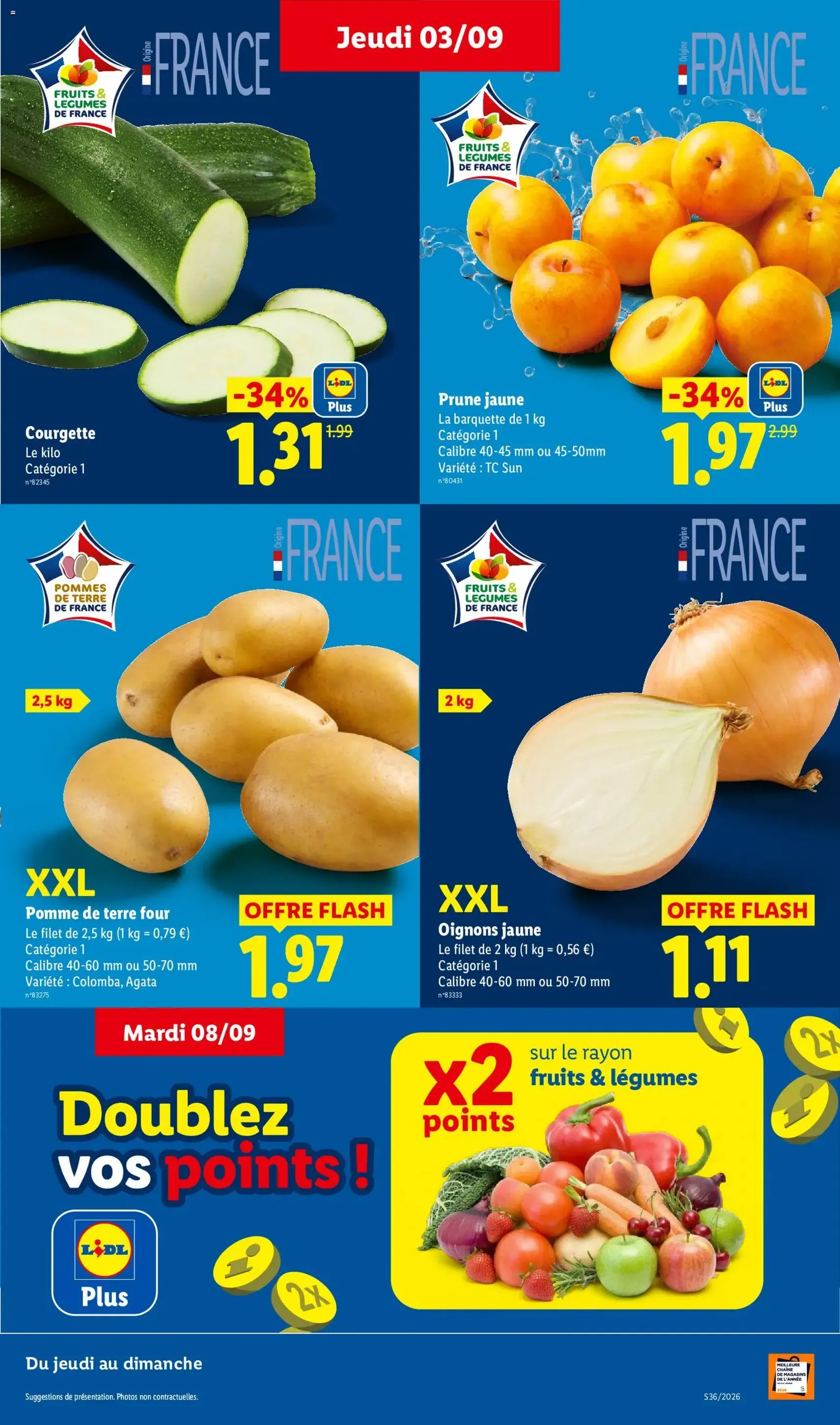 LIDL catalogue - brochure valable à partir du 03/09/2026, page 3 sur 61