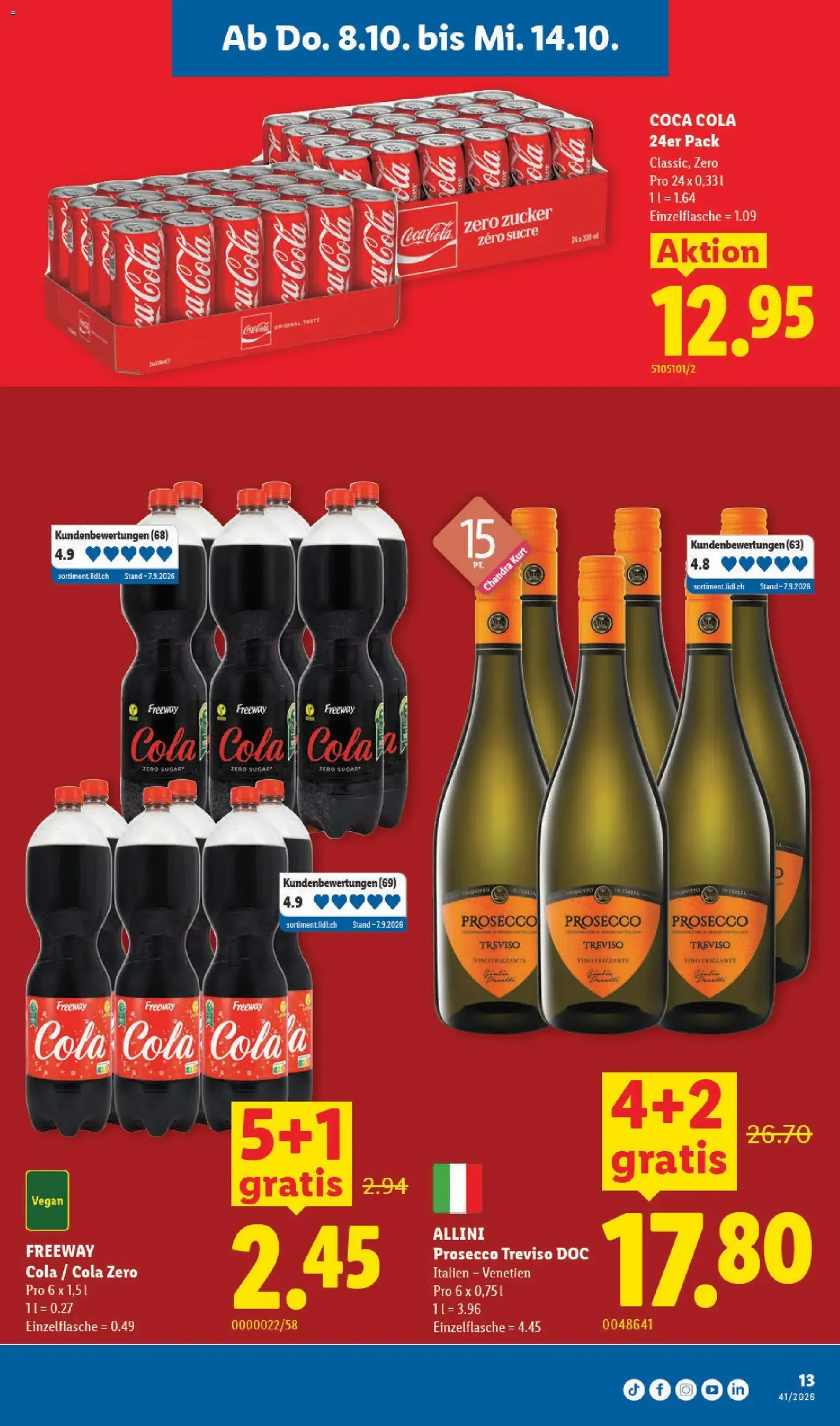 Lidl aktionen - Gültiger Prospekt ab 08.10.2026, Seite 13 von insgesamt 45