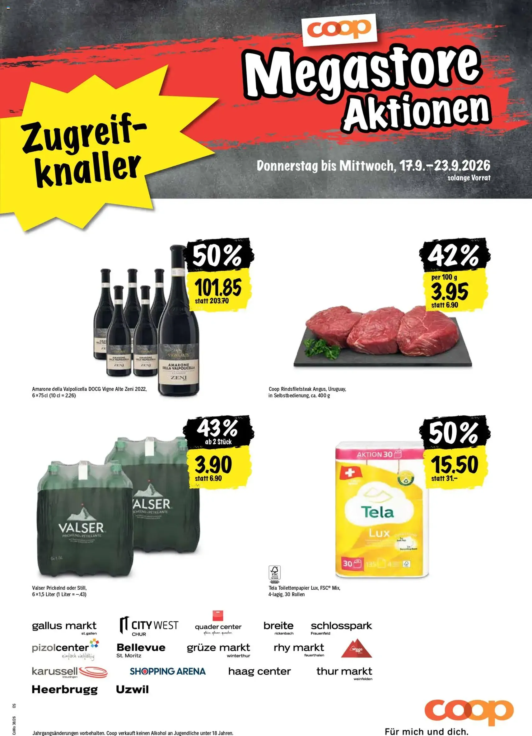 Coop aktionen - Gültiger Prospekt ab 17.09.2026, Seite 21 von insgesamt 24