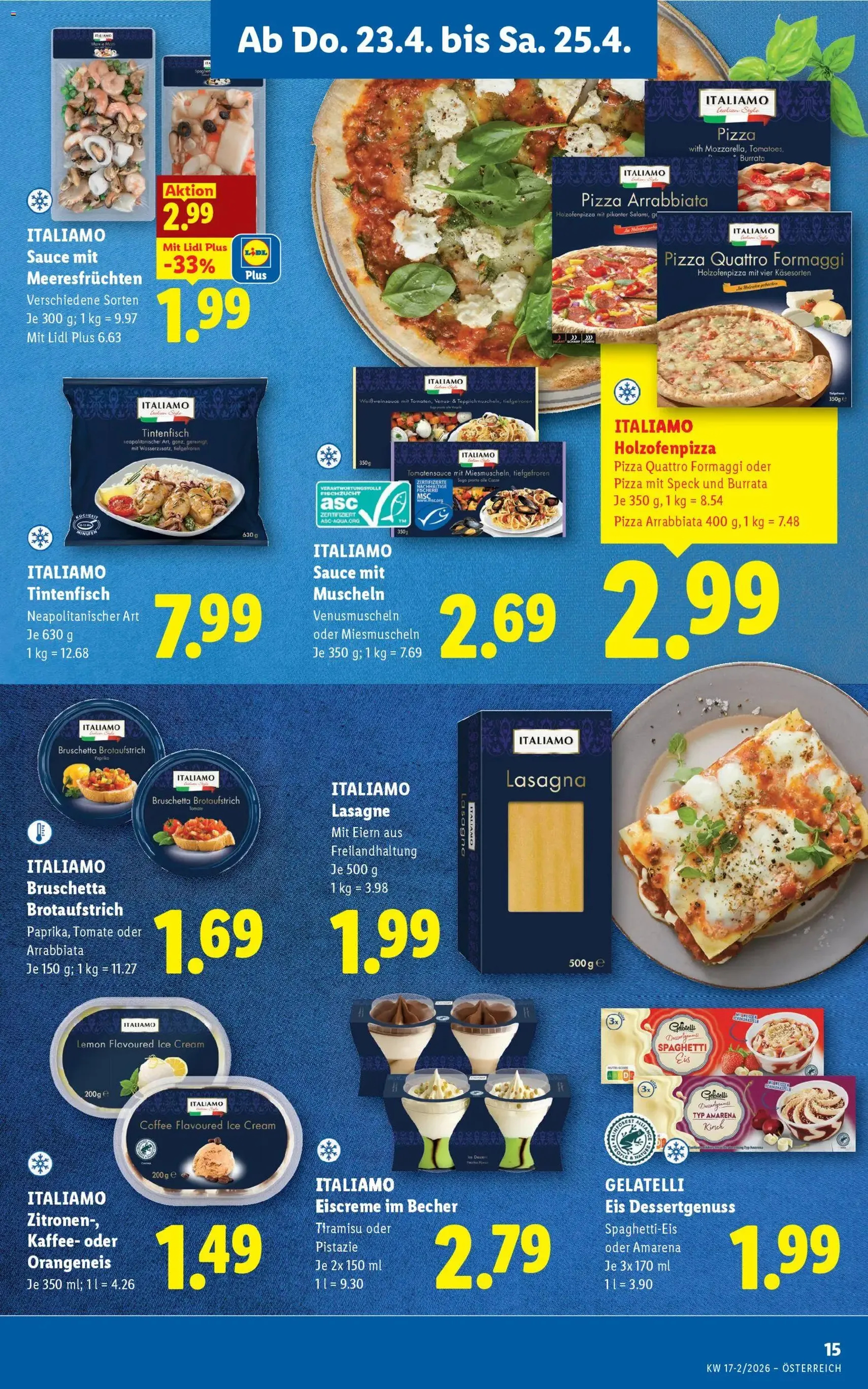 Lidl - Flugblatt - Gültiger Prospekt ab 23.04.2026, Seite 17 von insgesamt 56