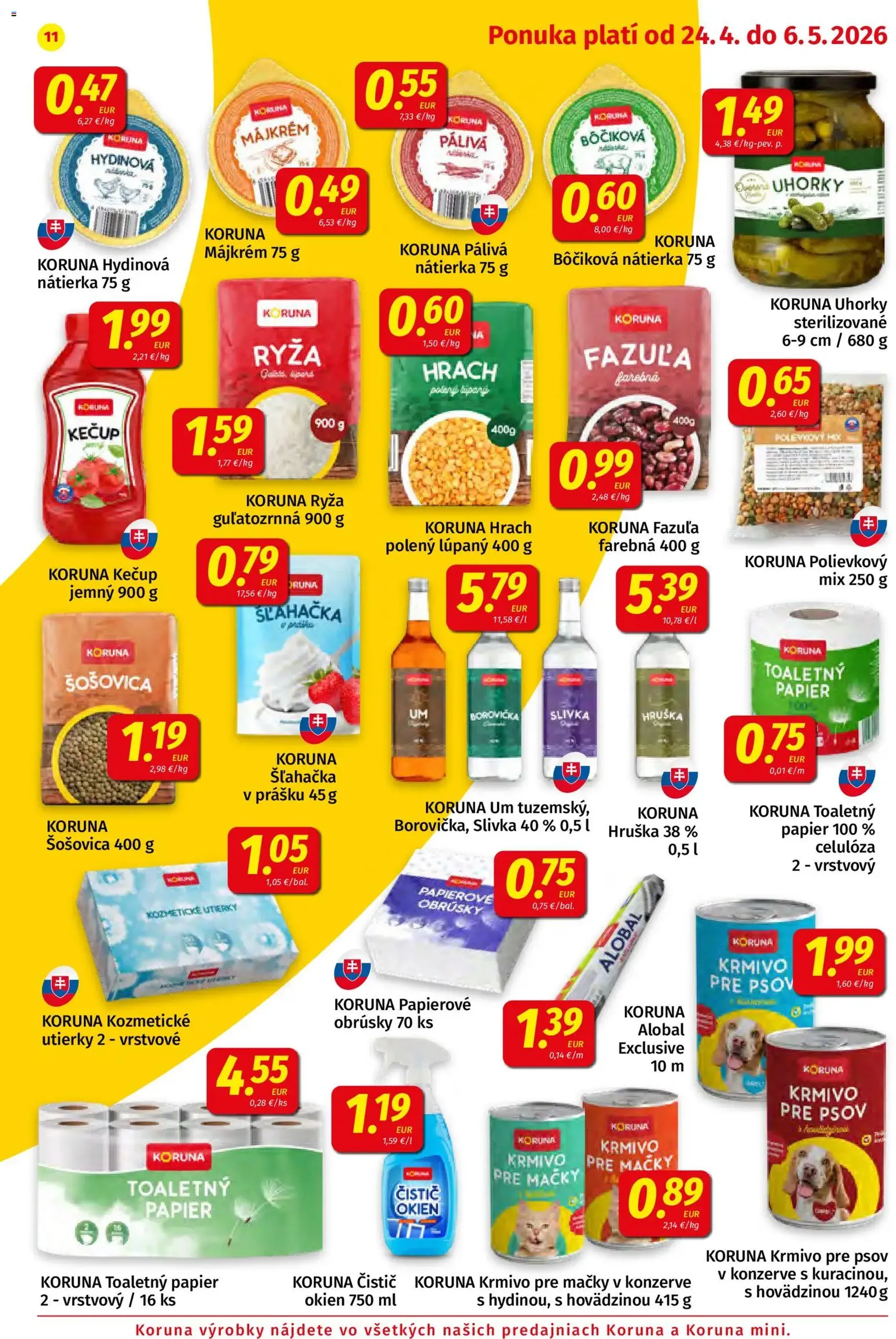 Koruna leták - platný leták od 24.04.2026 strana 11 z 24