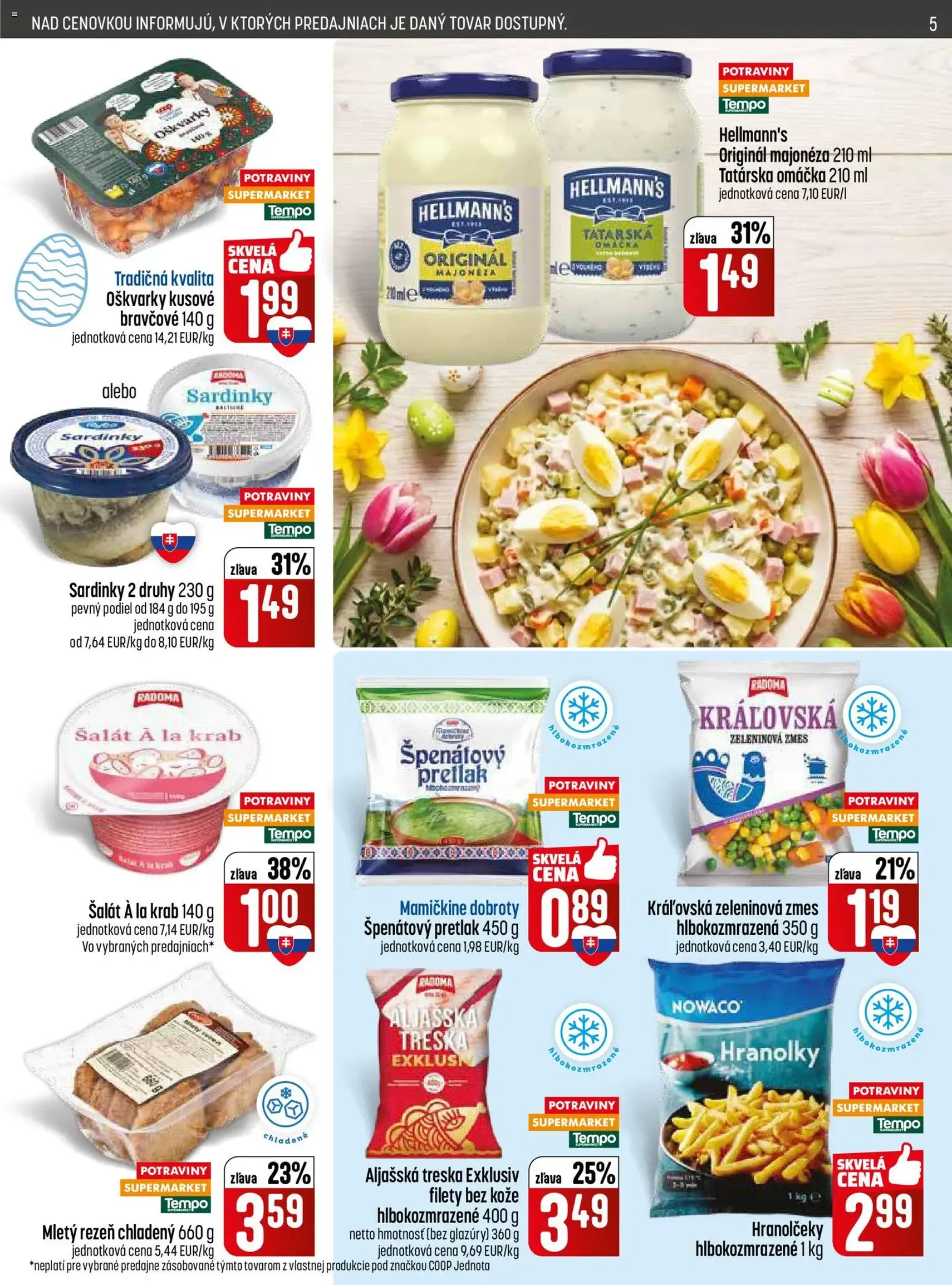 COOP Jednota leták - platný leták od 05.03.2026 strana 5 z 32