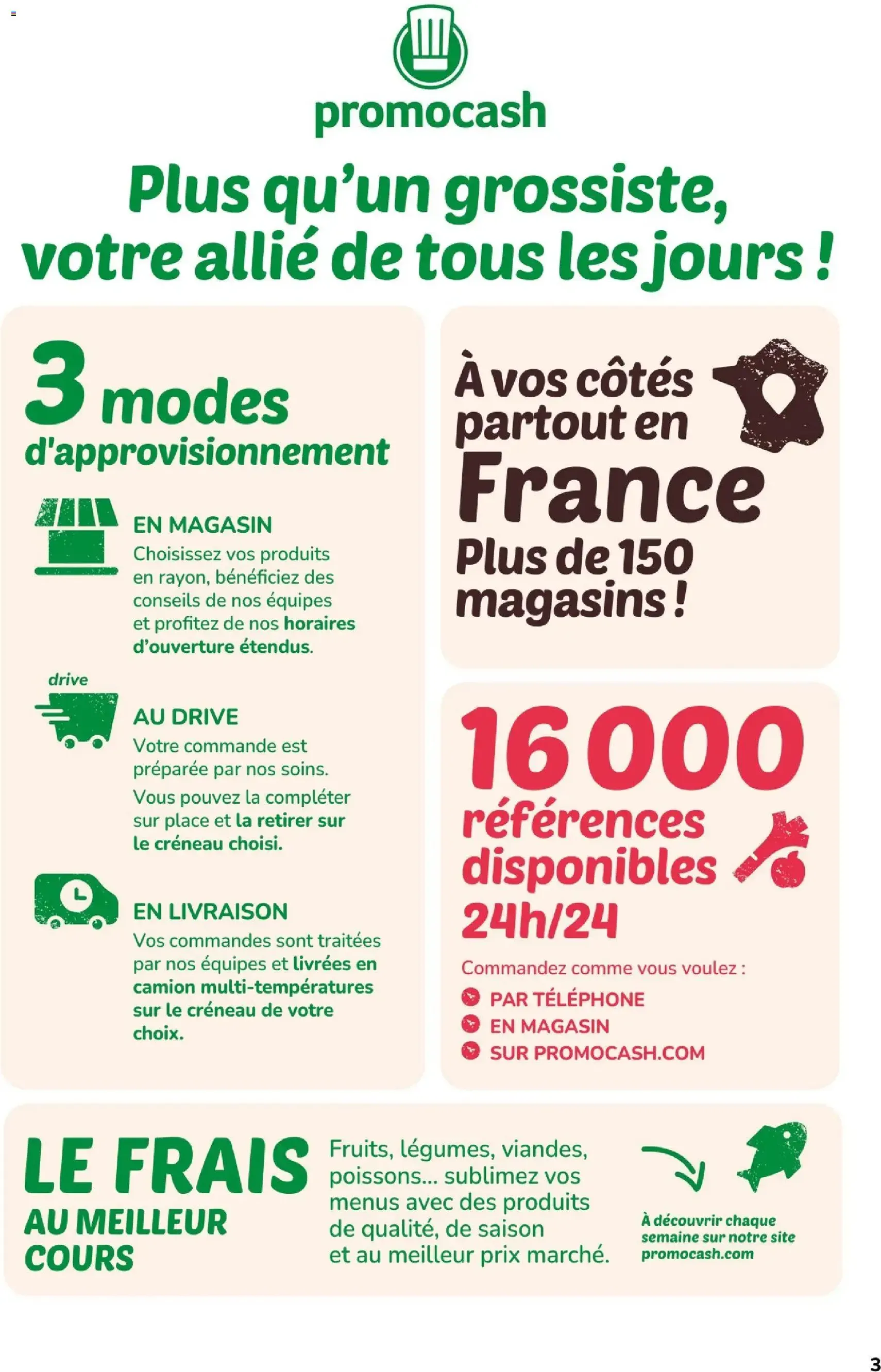 Promocash catalogue - brochure valable à partir du 30/07/2026, page 3 sur 24