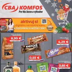 CBA Komfos leták - náhľad letáku platný od 20.11.2025