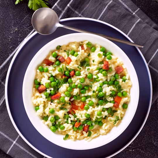 Anteprima ricetta Risi e Bisi alla Veneta