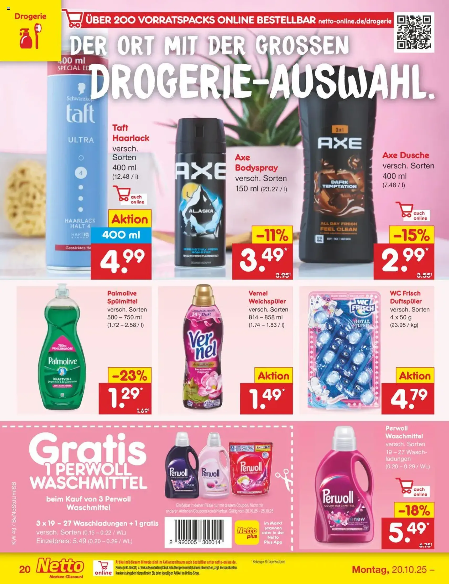 Netto Marken-Discount Prospekt - Gültiger Prospekt ab 20.10.2025, Seite 28 von insgesamt 69 Netto Marken-Discount Prospekt - Gültiger Prospekt ab 20.10.2025, Seite 28 von insgesamt 69