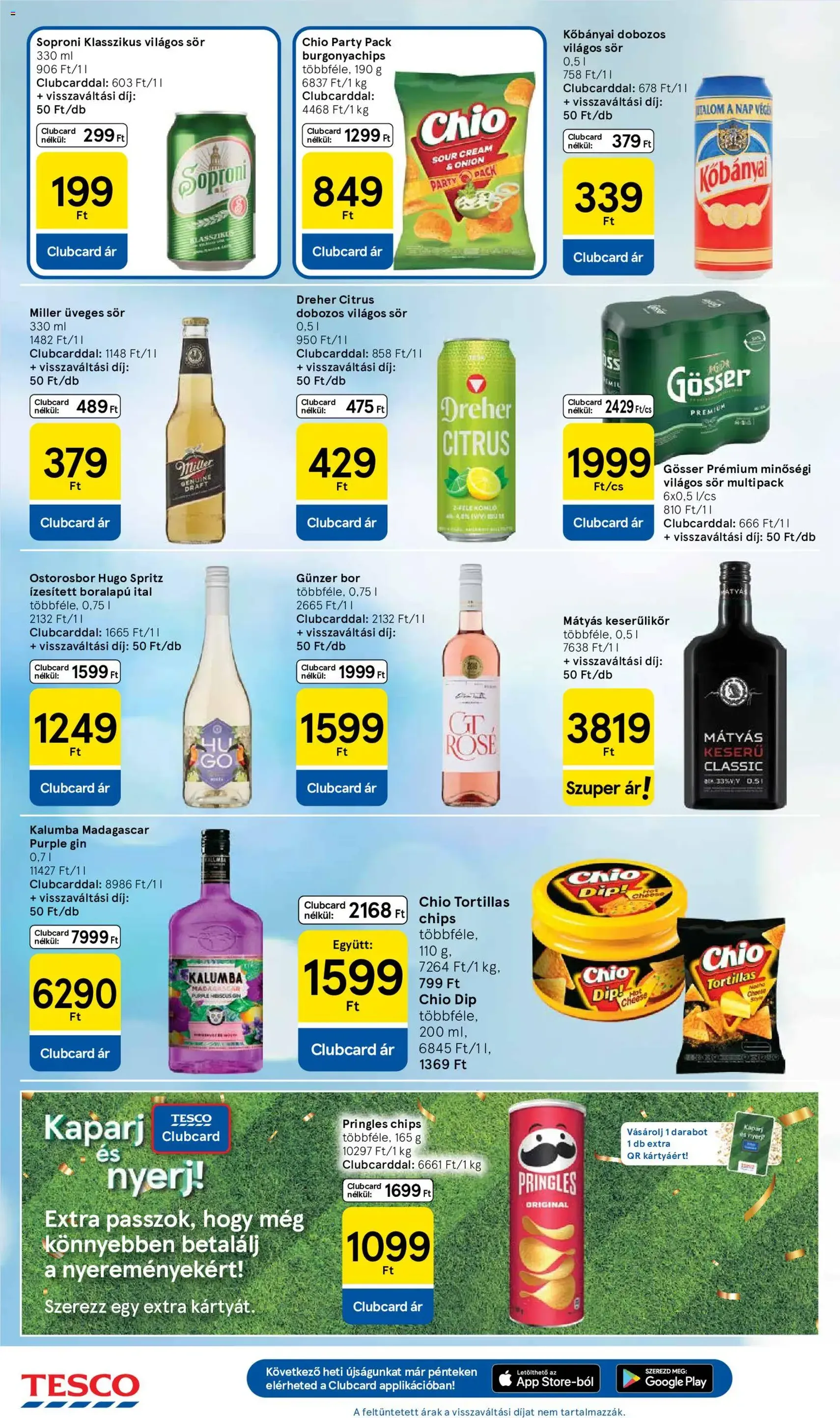 Tesco aktuális akciós újság - 2026.06.18. érvényes szórólap 6 oldal 38 oldalból
