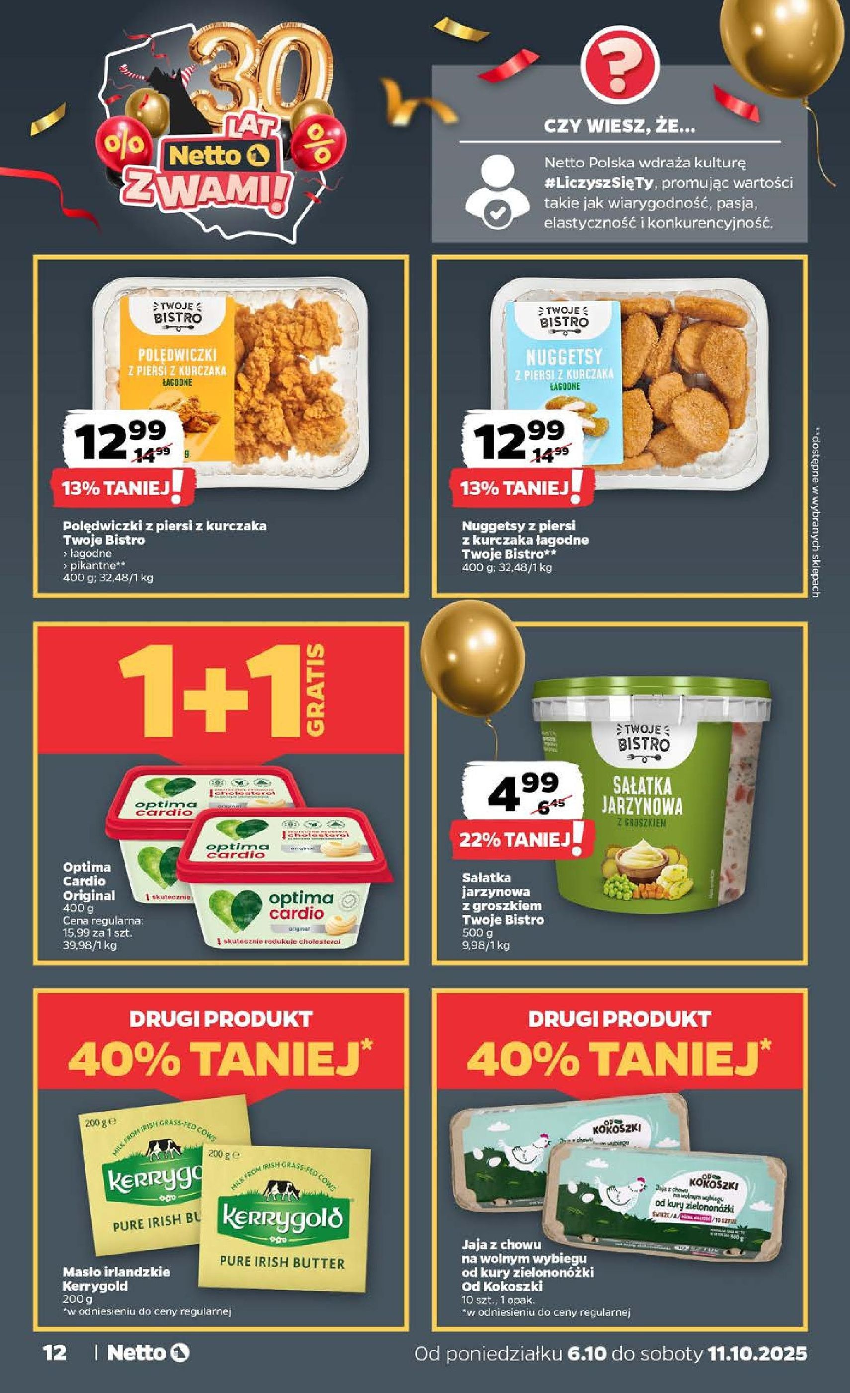 Netto gazetka - Spożywcza - ważny gazetka od 06.10.2025 strona 12 z 34