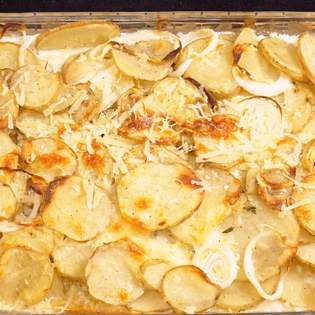 Recipe preview The easiest homemade scalloped potatoes recipe
