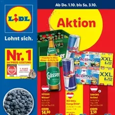 Lidl - Flugblatt - Prospekt Vorschau gültig ab 01.10.2026