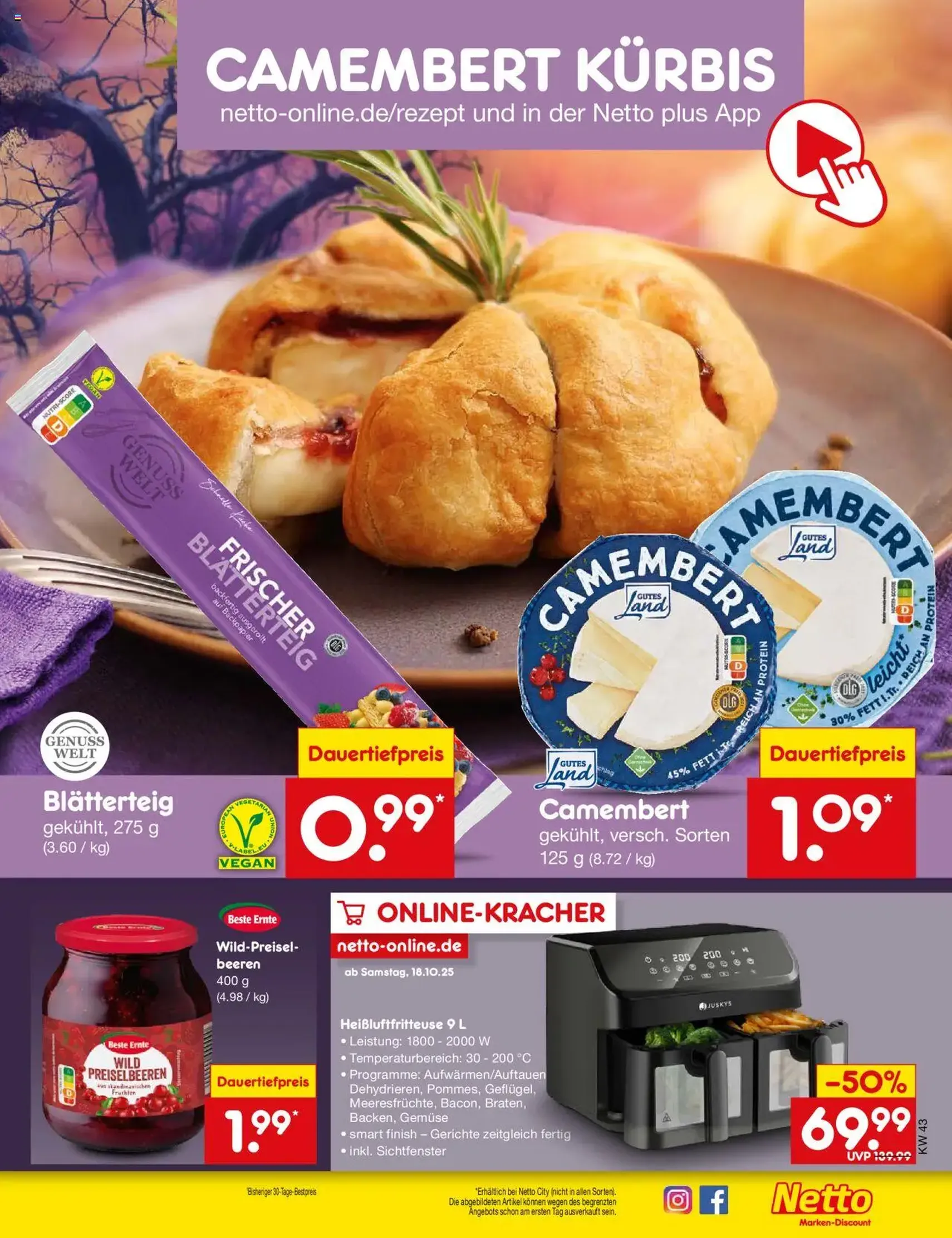 Netto Marken-Discount Prospekt - Gültiger Prospekt ab 20.10.2025, Seite 59 von insgesamt 69 Netto Marken-Discount Prospekt - Gültiger Prospekt ab 20.10.2025, Seite 59 von insgesamt 69
