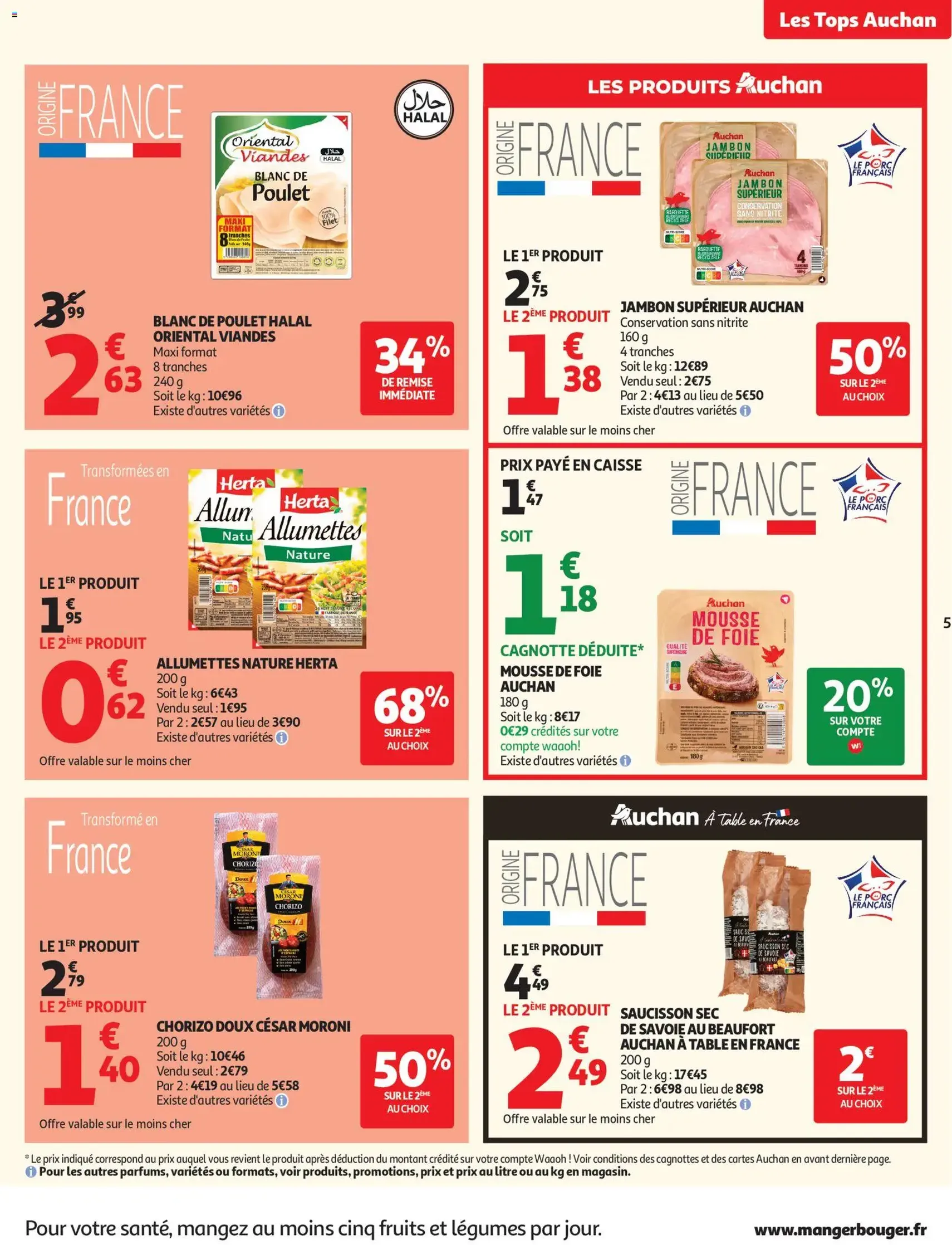 Auchan prospectus - brochure valable à partir du 28/04/2026, page 5 sur 58