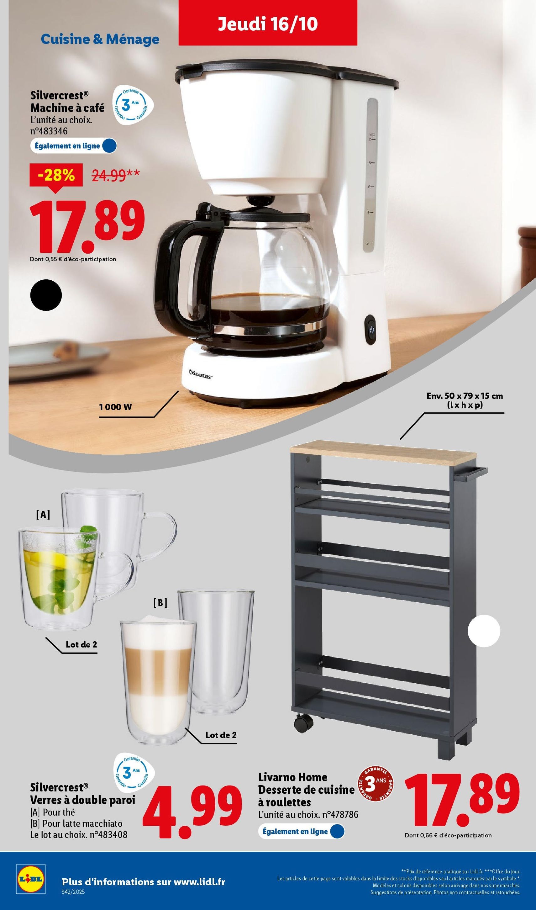 LIDL catalogue semaine 42 - brochure valable à partir du 16/10/2025, page 46 sur 82 LIDL catalogue semaine 42 - brochure valable à partir du 16/10/2025, page 46 sur 82