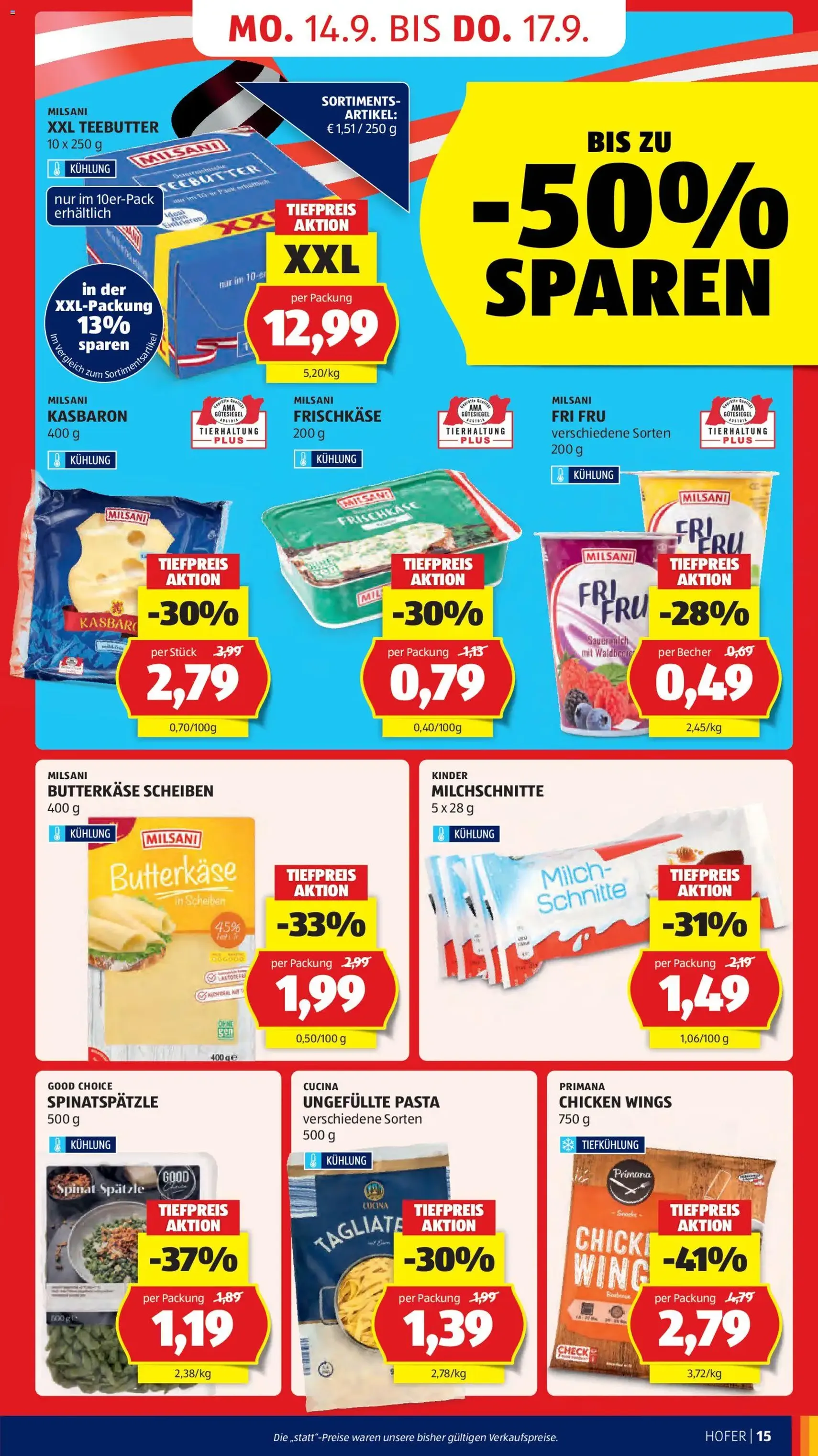 Hofer Flugblatt - Gültiger Prospekt ab 11.09.2026, Seite 23 von insgesamt 47