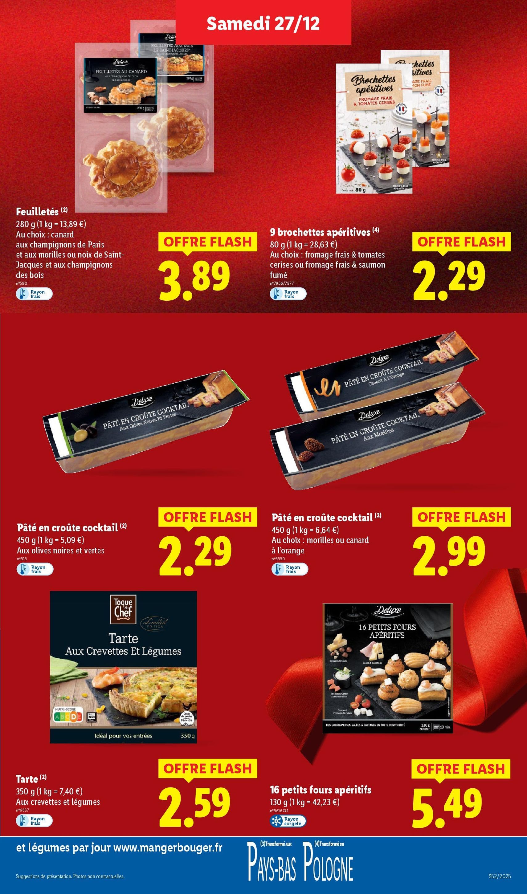 LIDL catalogue semaine 52 - brochure valable à partir du 27/12/2025, page 15 sur 84