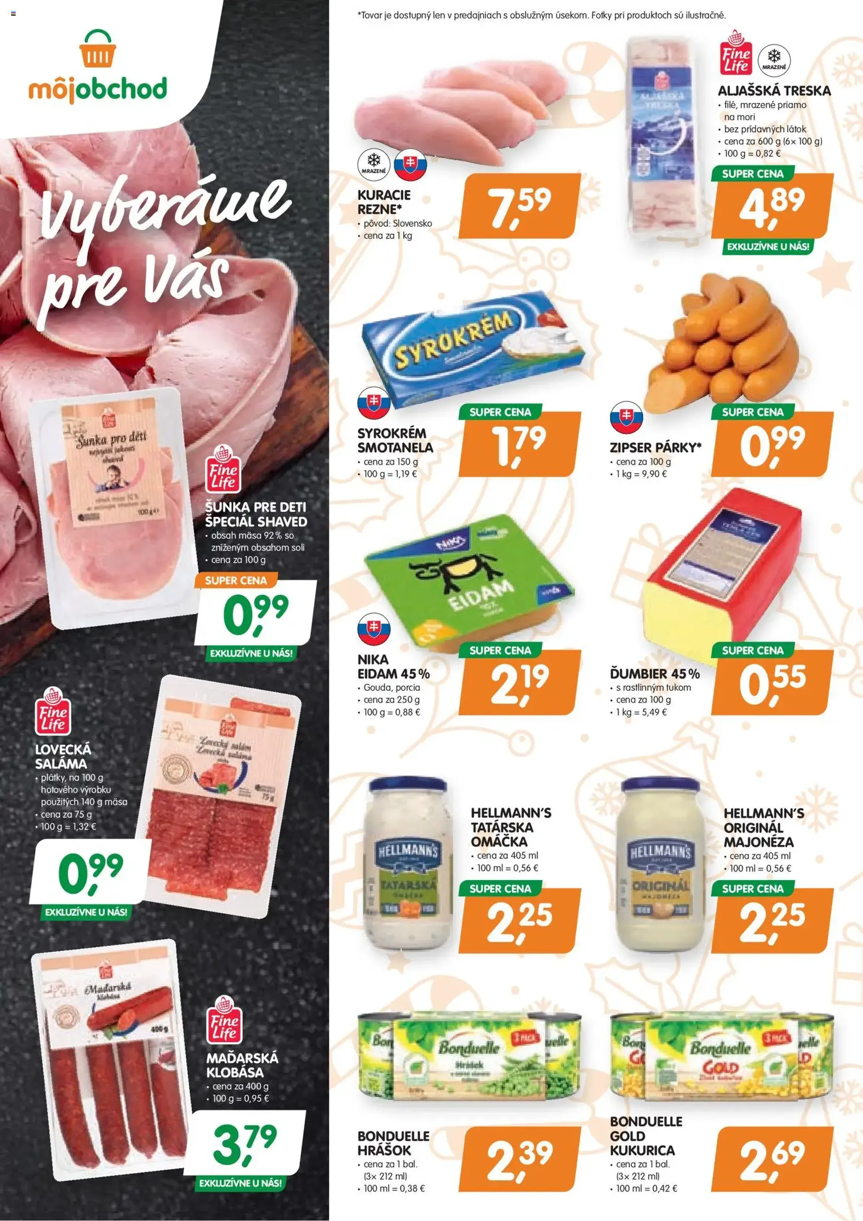 Môj obchod leták - platný leták od 21.11.2025 strana 4 z 6