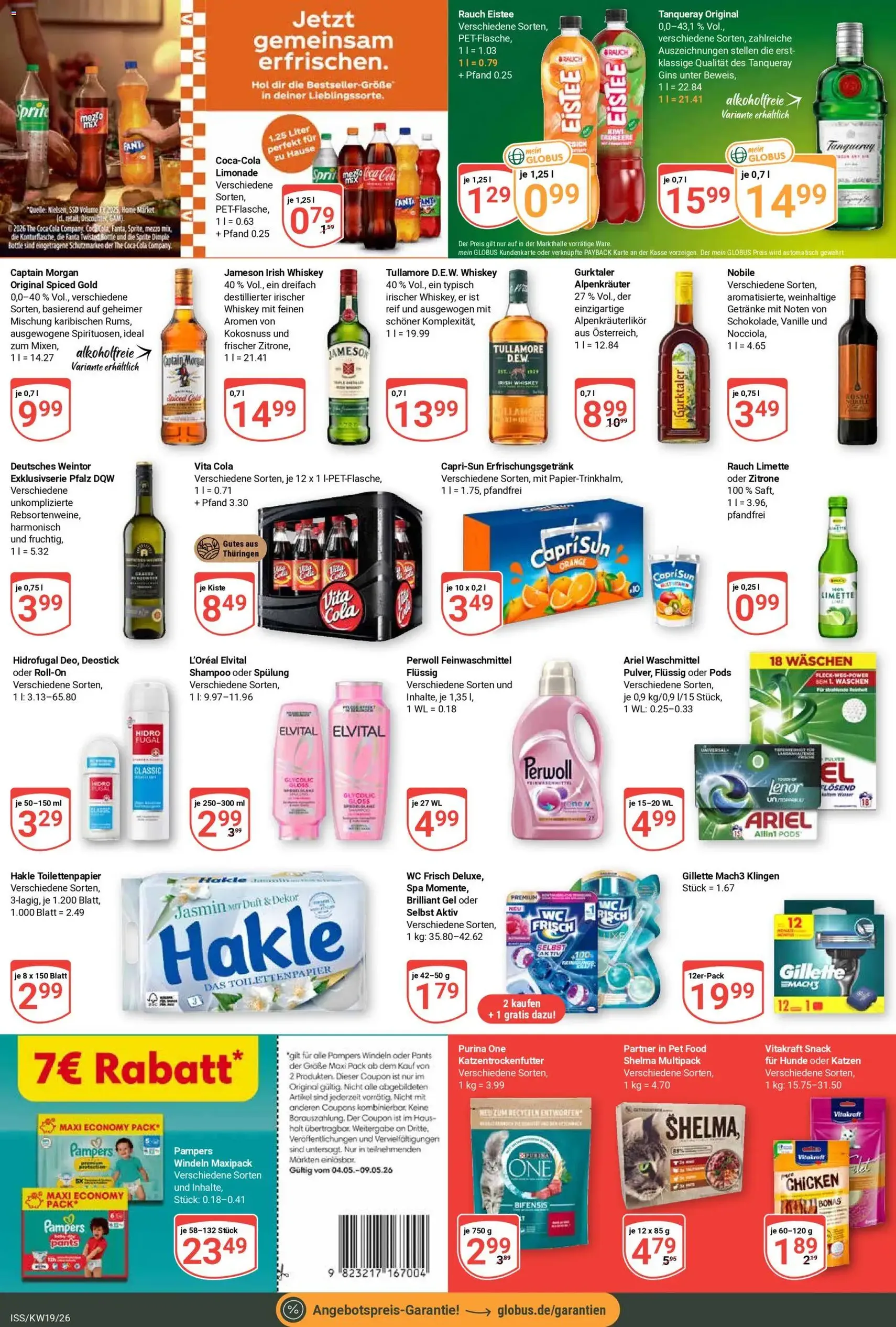 Globus Prospekt - Gültiger Prospekt ab 04.05.2026, Seite 5 von insgesamt 40