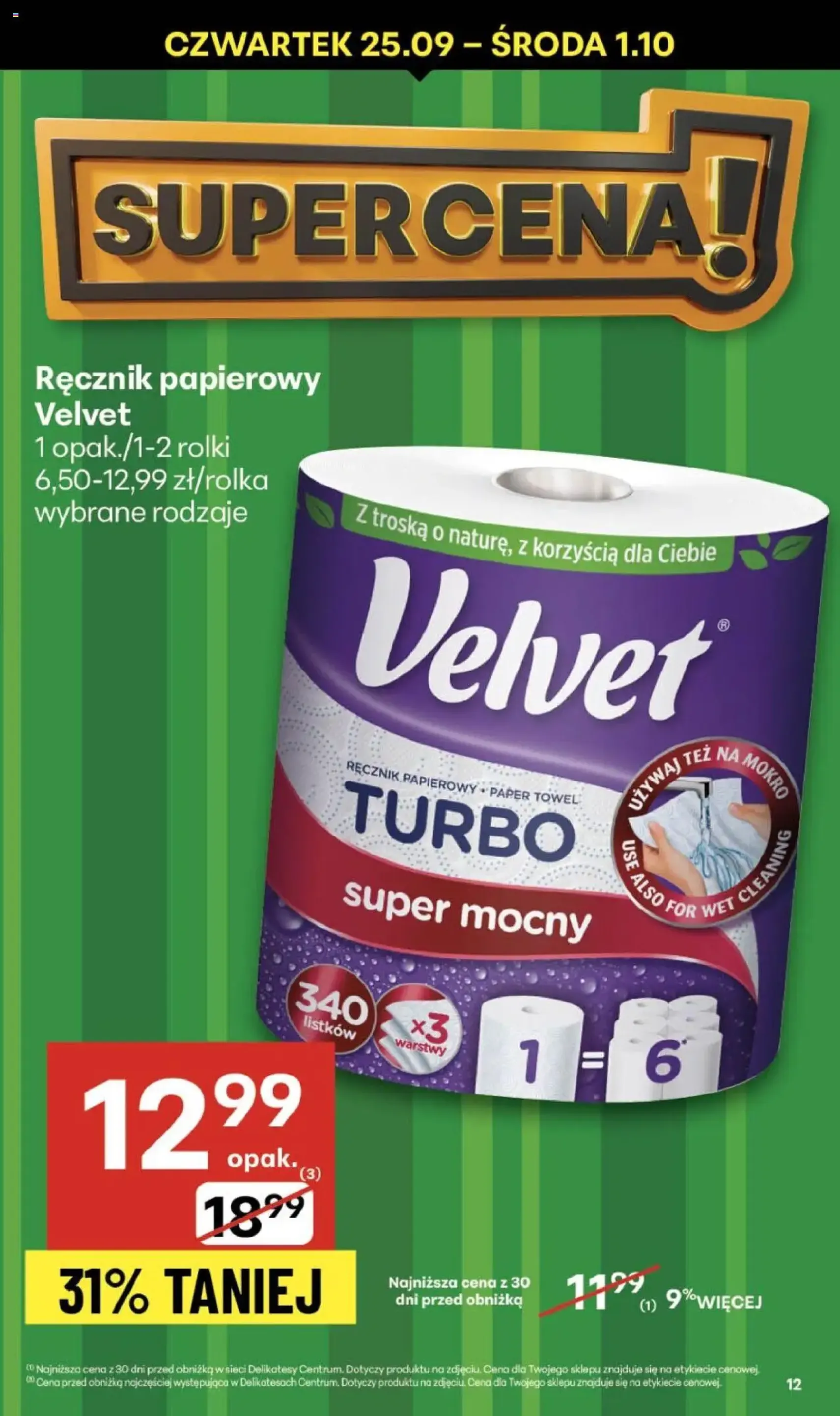 Delikatesy Centrum Gazetka - ważny gazetka od 25.09.2025 strona 12 z 52